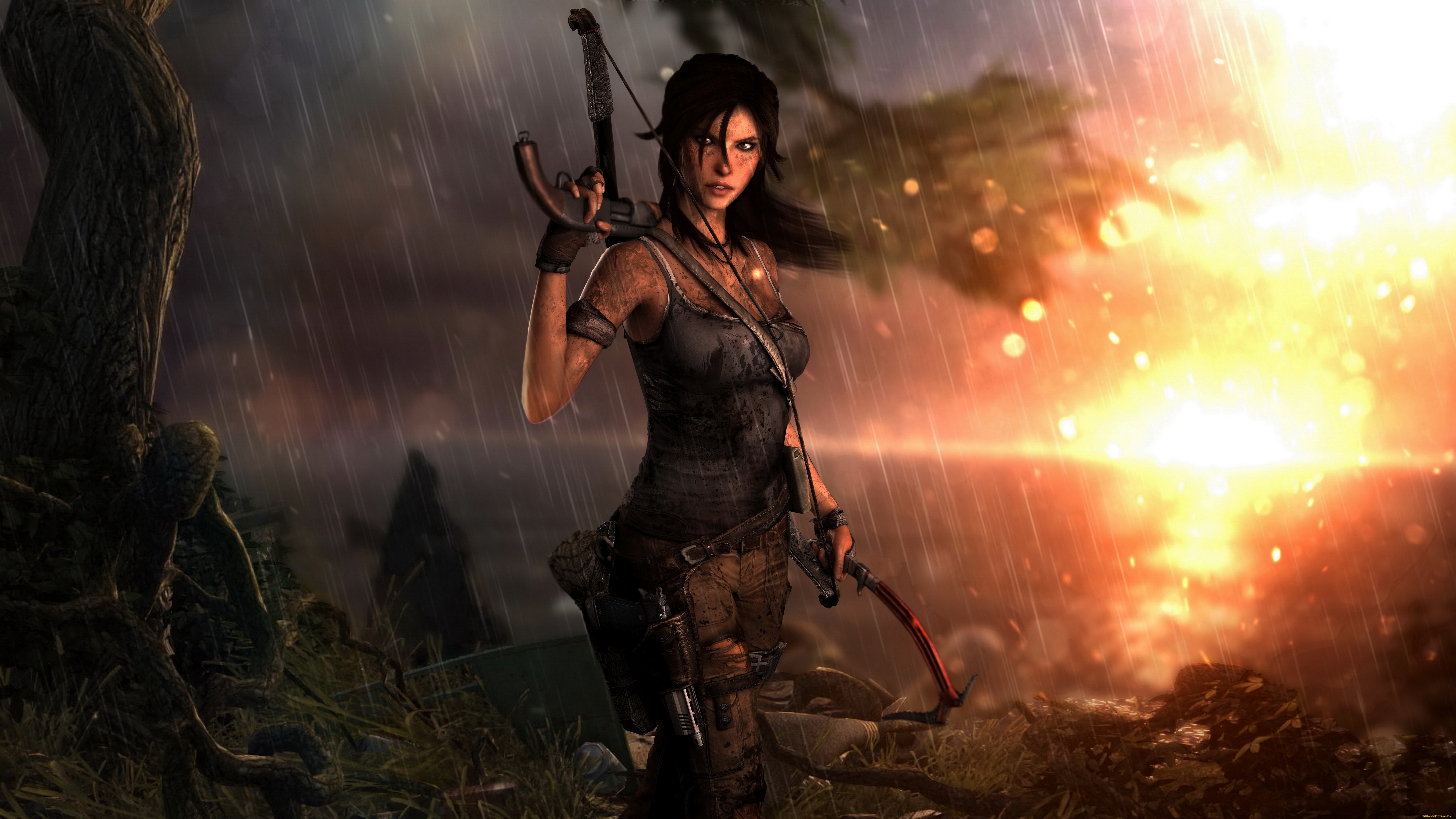 Образы компьютерных игр. Tomb Raider (игра, 2013).