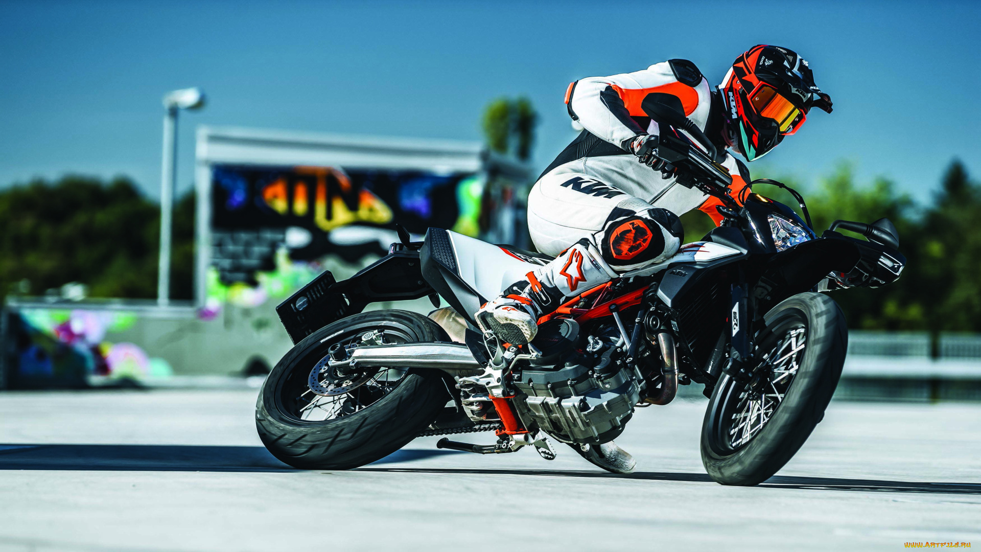 2019, ktm, 690, smc, r, supermoto, мотоциклы, ktm, спортивный, 2019, eicma, 2018, supermoto, r, smc, 690