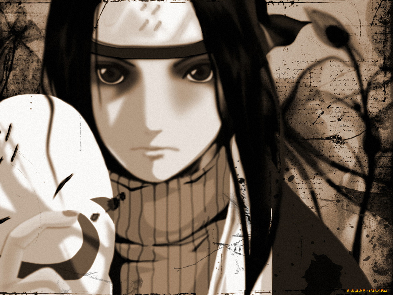 аниме, naruto, haku