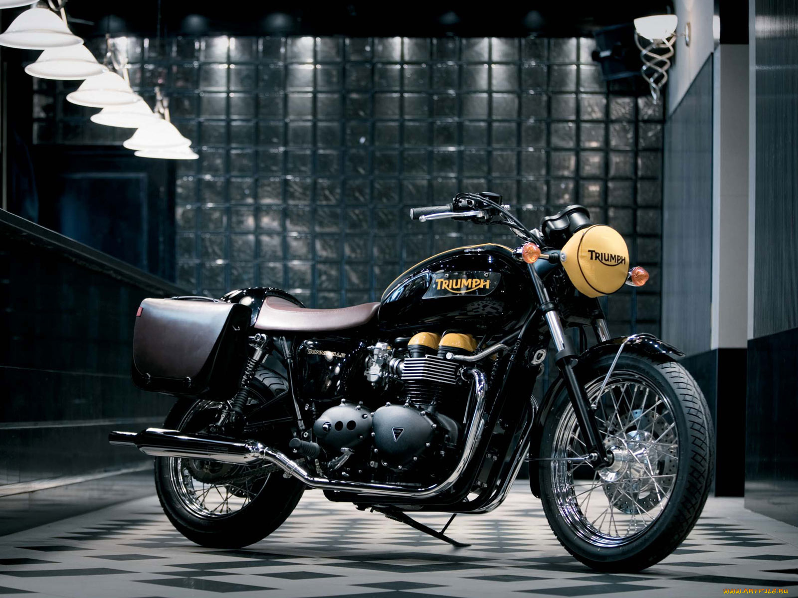 triumph, bonneville, 2008, мотоциклы