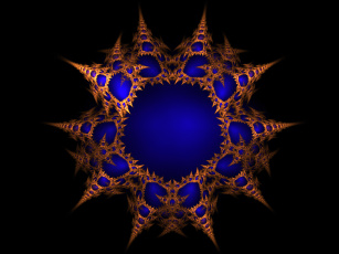Картинка 3д графика fractal фракталы цвета узор фрактал