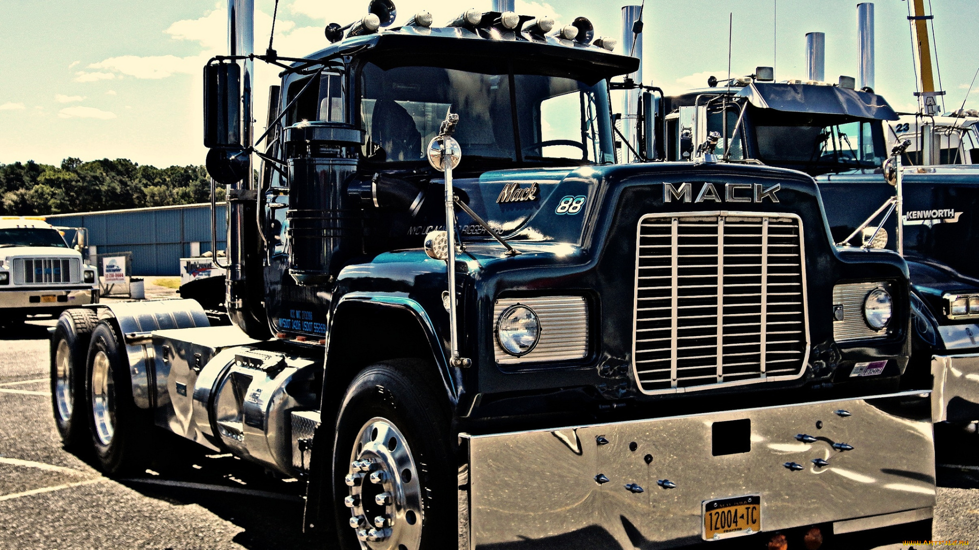 mack, автомобили, trucks, inc, тяжелые, грузовики, сша, колоса