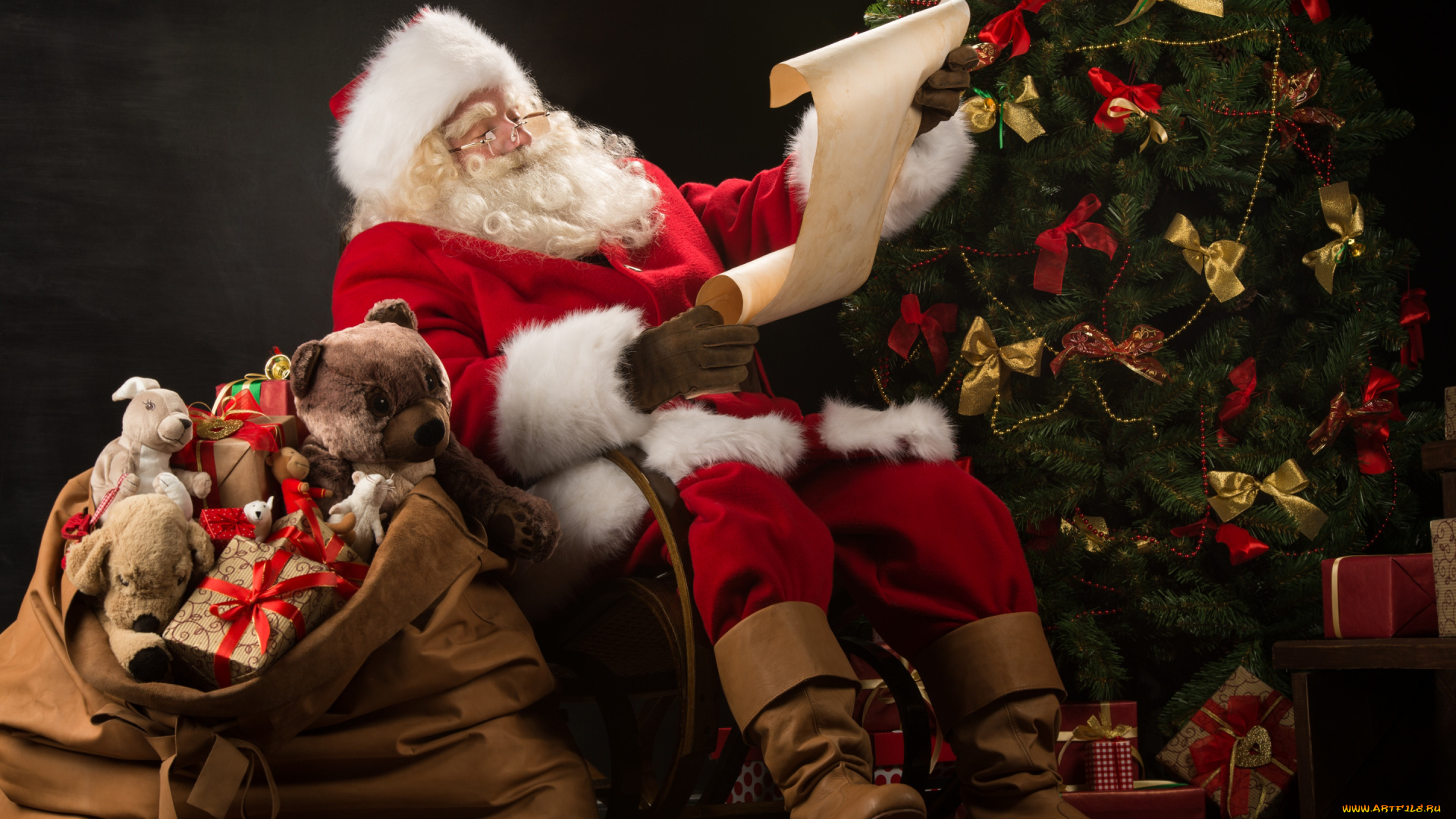 праздничные, дед, мороз, , санта, клаус, christmas, украшения, decoration, xmas, merry, fir, tree, gift, box, santa, claus, дед, мороз, happy, санта, клаус, подарки, елка, новый, год, рождество
