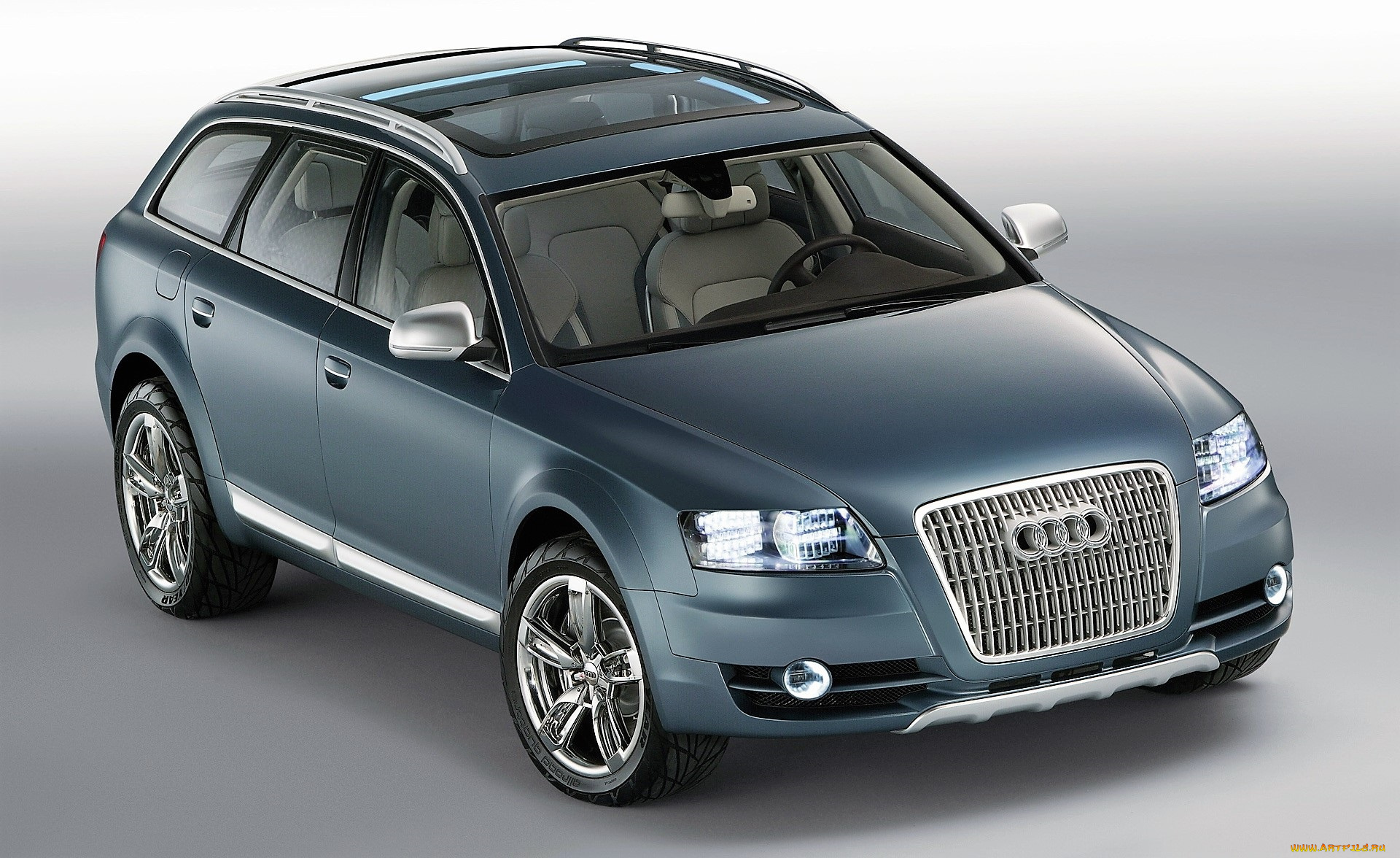 audi, allroad, quattro, 2005, автомобили, audi, синий