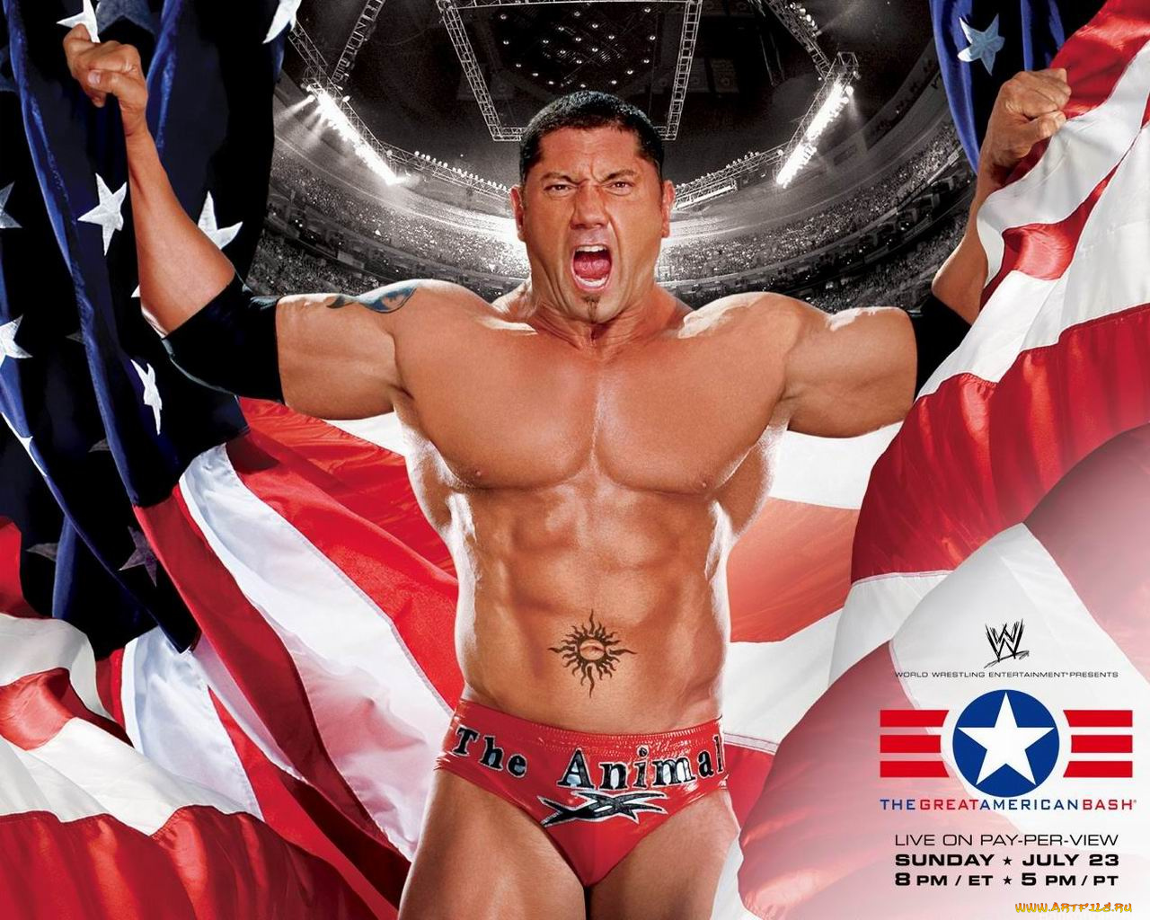 the, great, american, bash, спорт, wwe