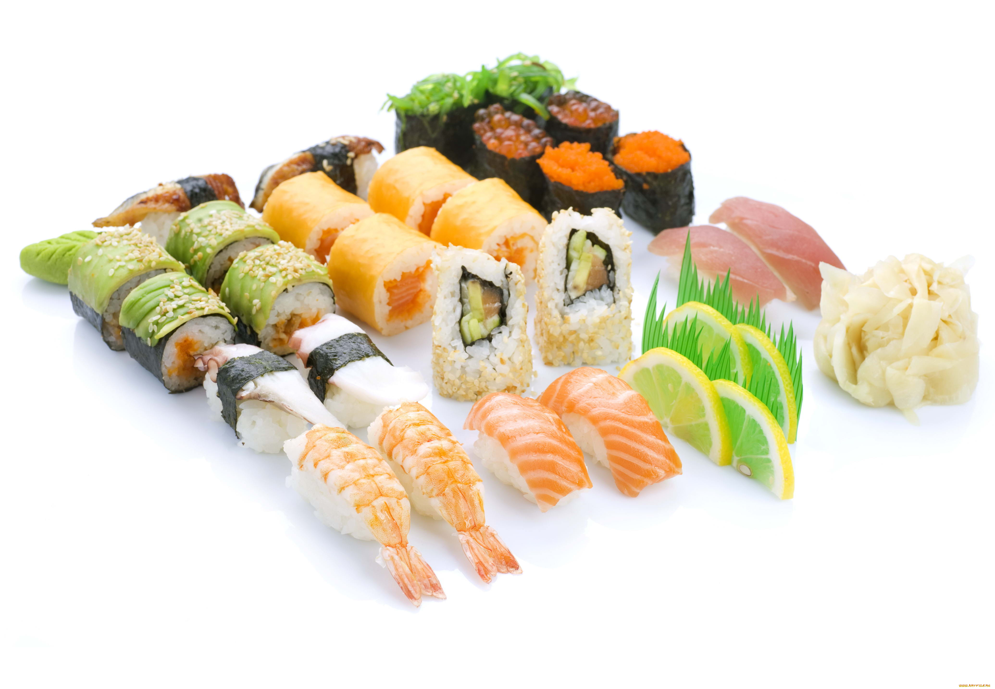еда, рыбные, блюда, морепродуктами, японская, кухня