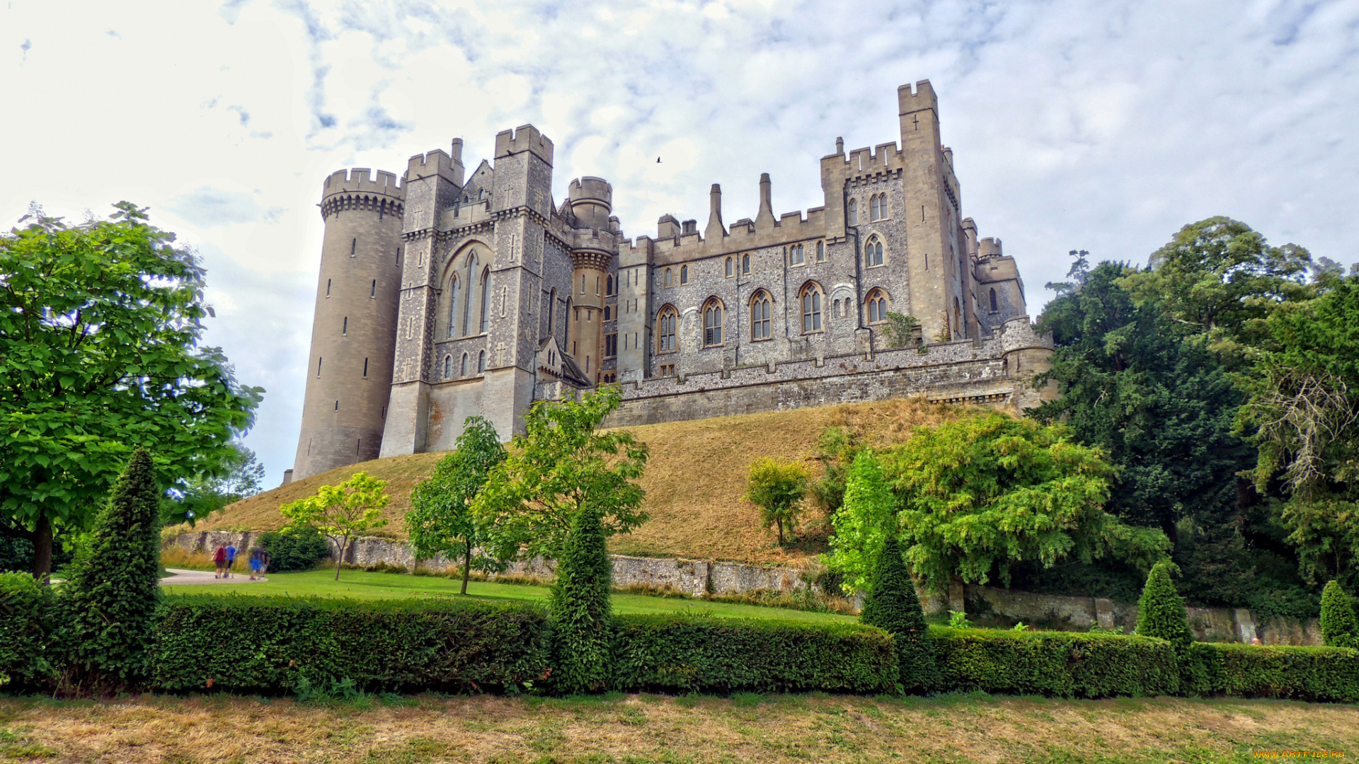 arundel, castle, города, -, дворцы, , замки, , крепости, башни, стены, замок