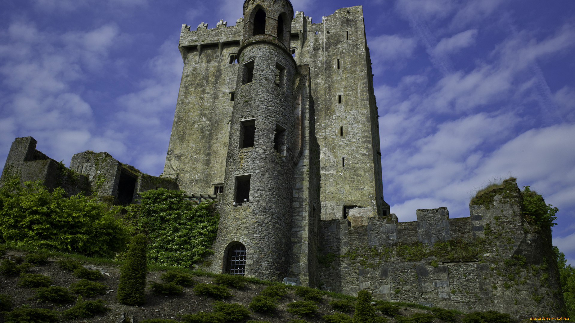 blarney, castle, , cork, , ireland, города, замки, ирландии, башни, стены, замок