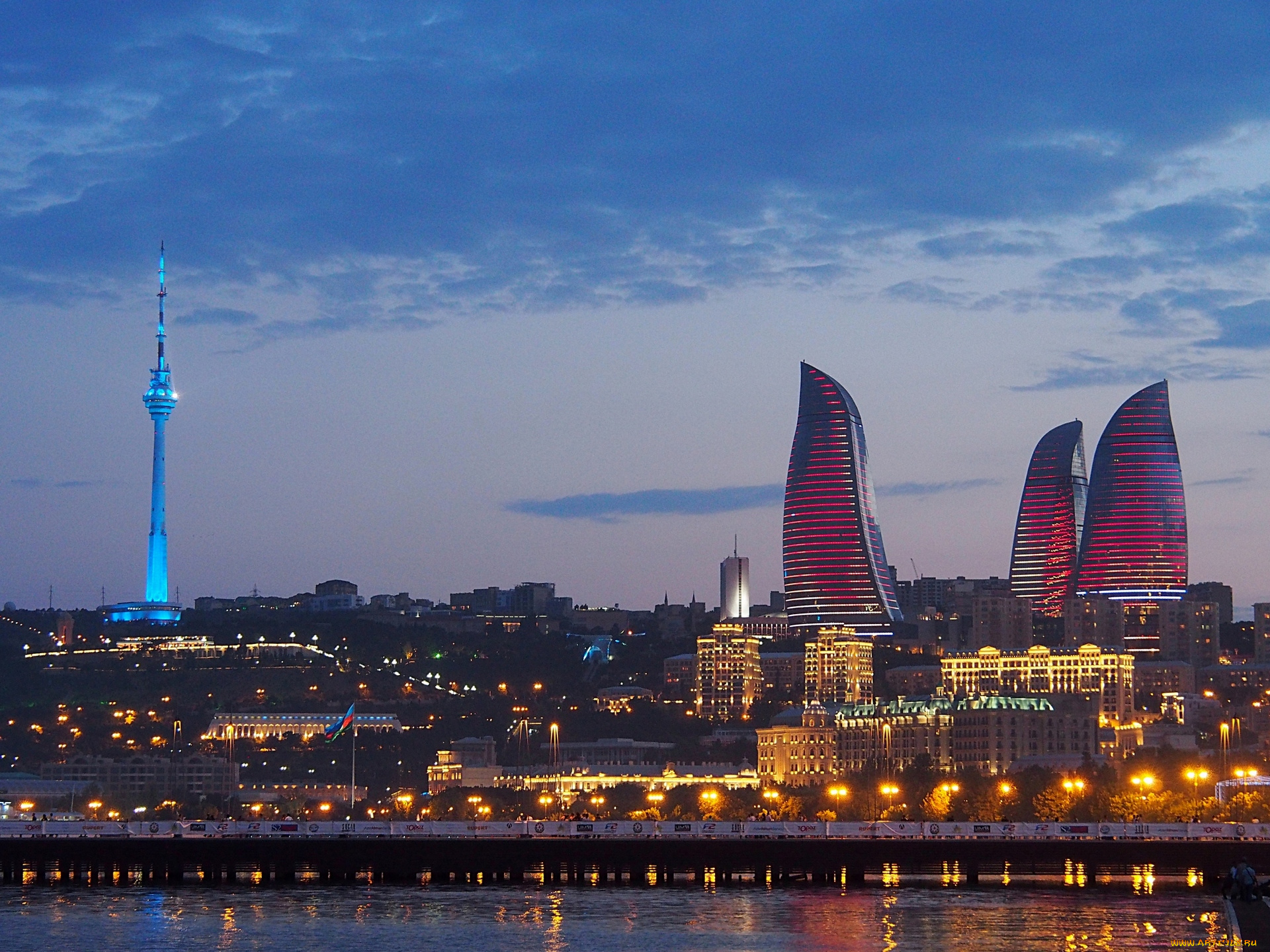 города, баку, , азербайджан, azerbaijan, baku