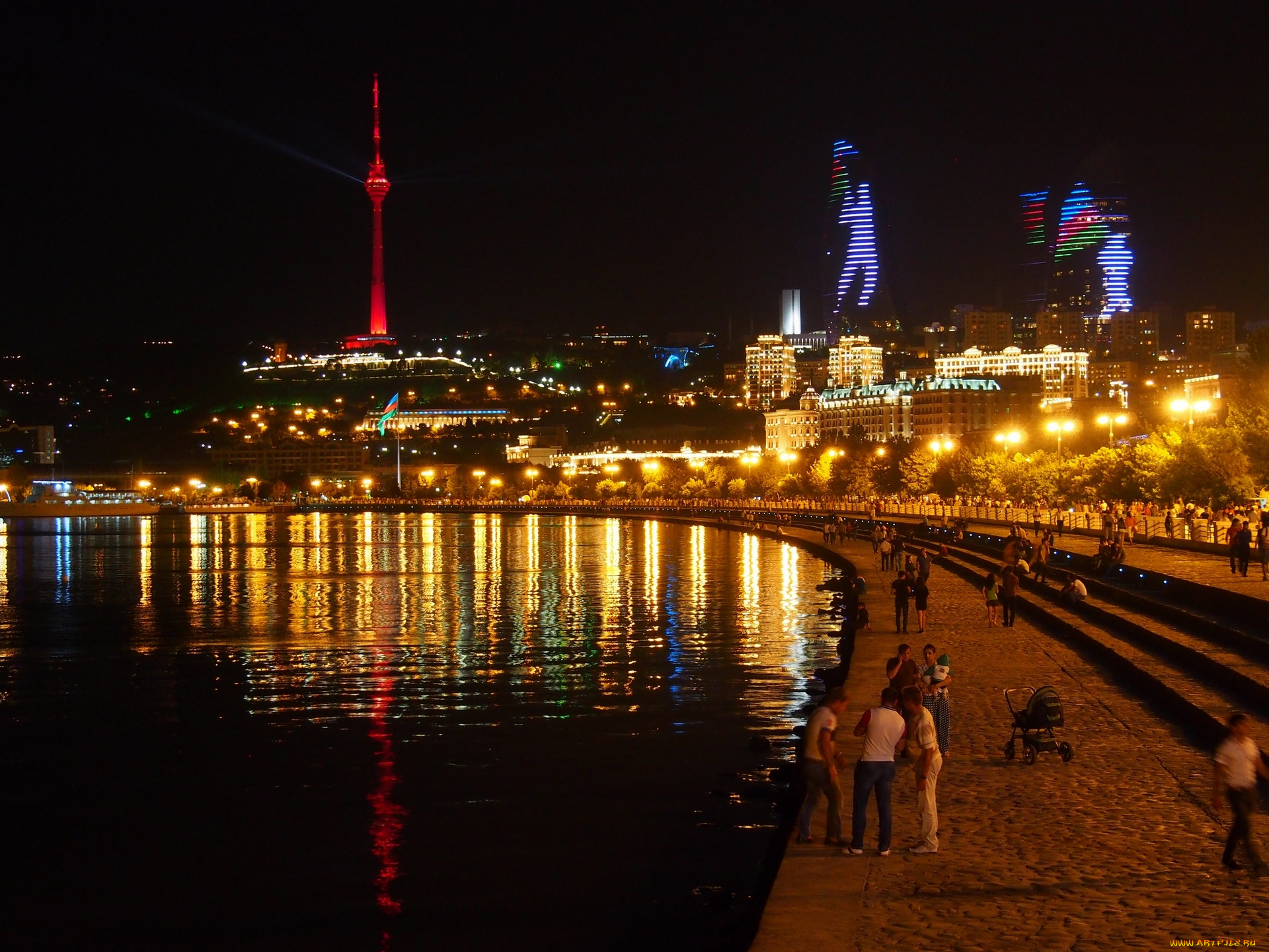 города, баку, , азербайджан, azerbaijan, baku