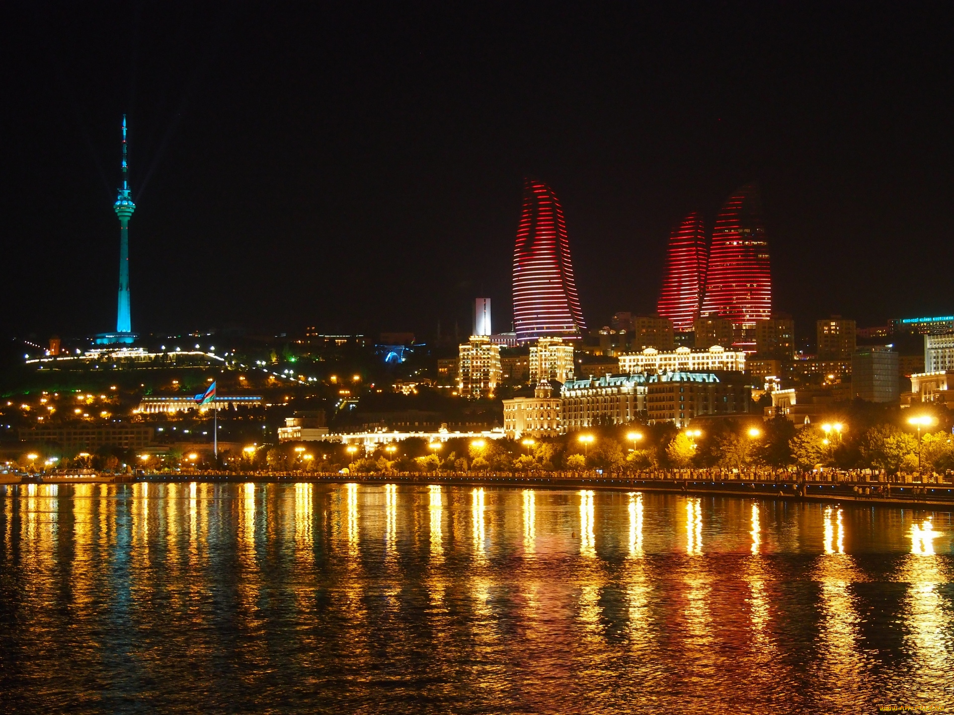 города, баку, , азербайджан, baku, azerbaijan