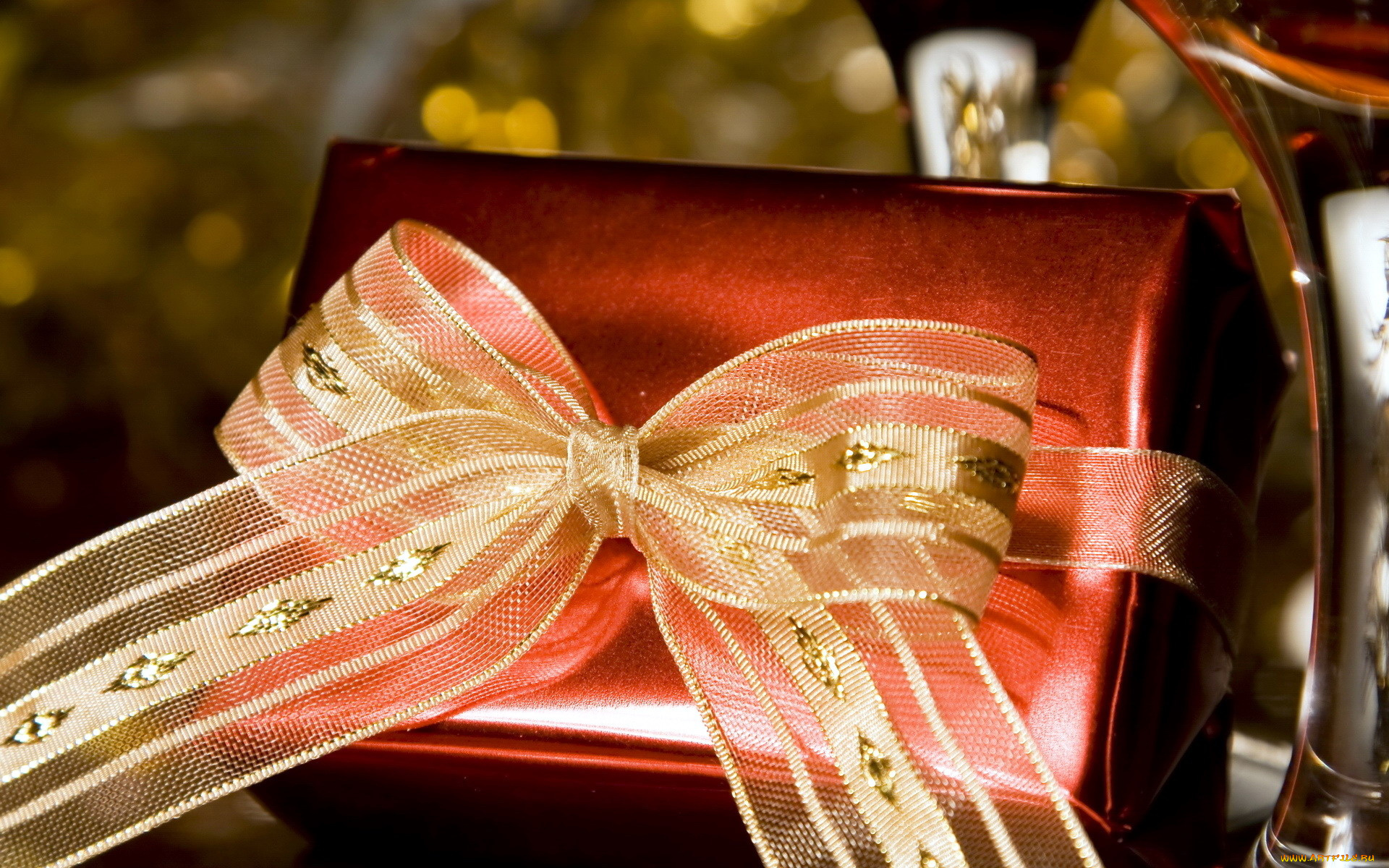 праздничные, подарки, и, коробочки, подарок, коробка, лента, бант