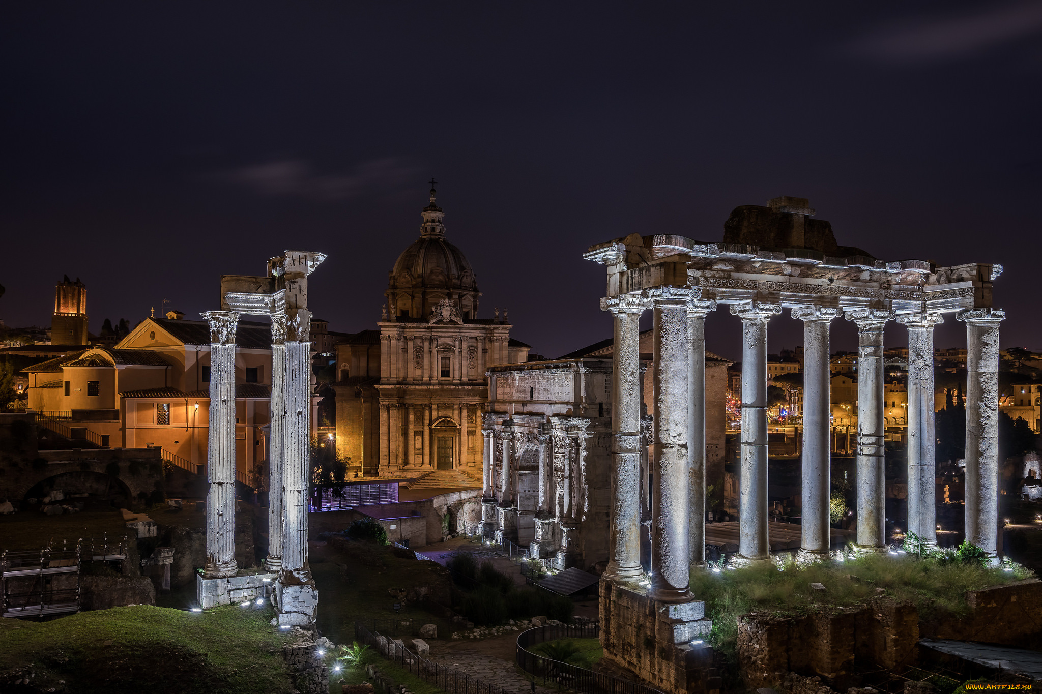 forum, romanum, города, рим, , ватикан, , италия, антик