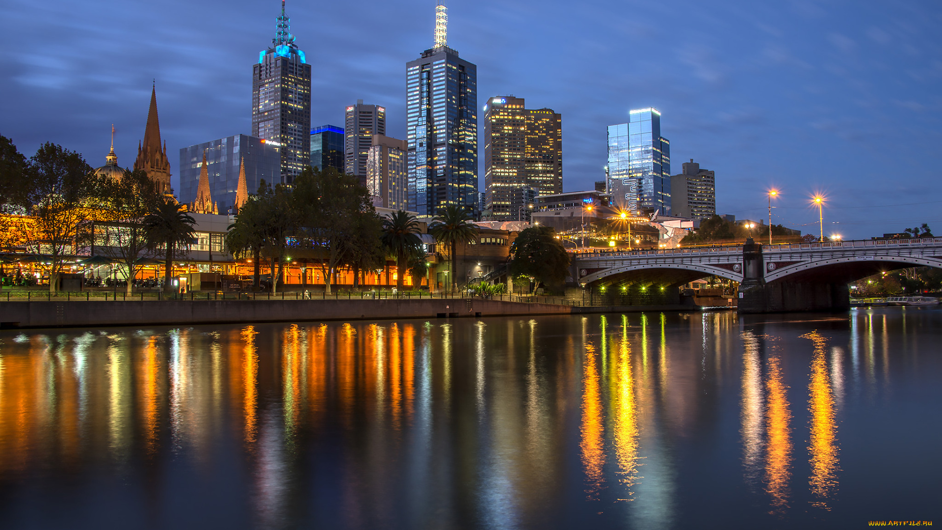 melbourne, города, мельбурн, , австралия, небоскребы, панорама