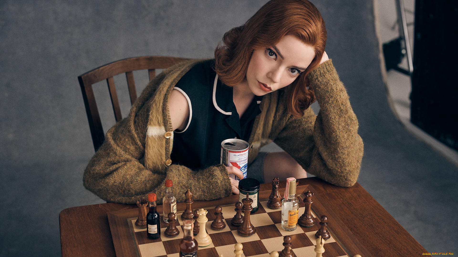 the, queen`s, gambit, , мини–сериал, 2020, кино, фильмы, -unknown, , другое, ход, королевы, драма, спорт, сериал, аня, тейлор, джой, anya, taylor, joy, beth, harmon