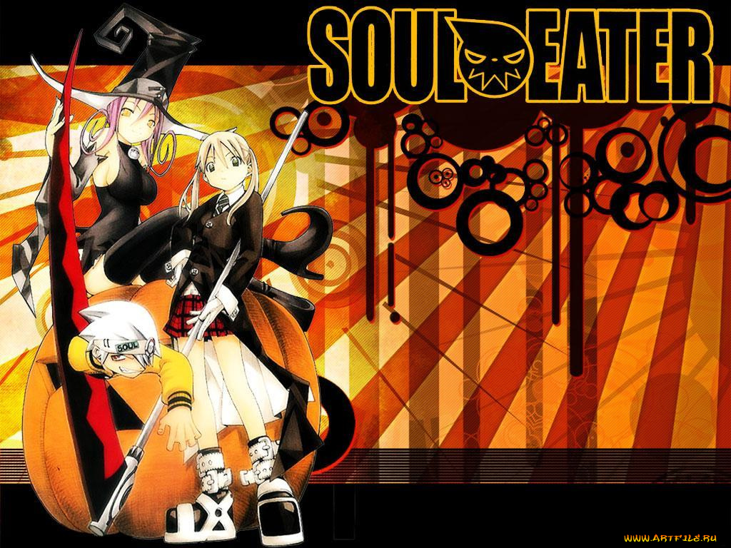 аниме, soul, eater