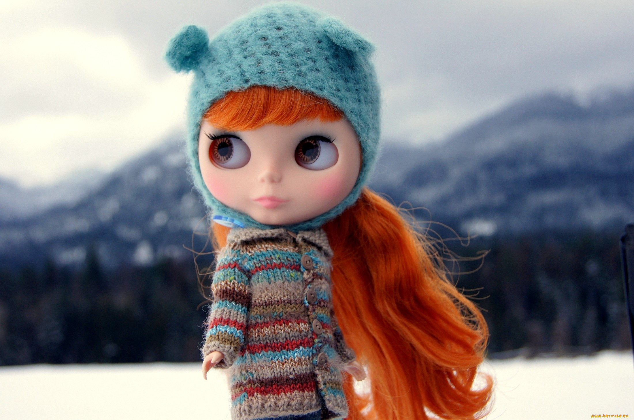 Красивые куколки зима