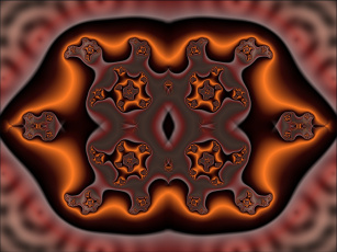 Картинка 3д графика fractal фракталы цвета фон рисунок