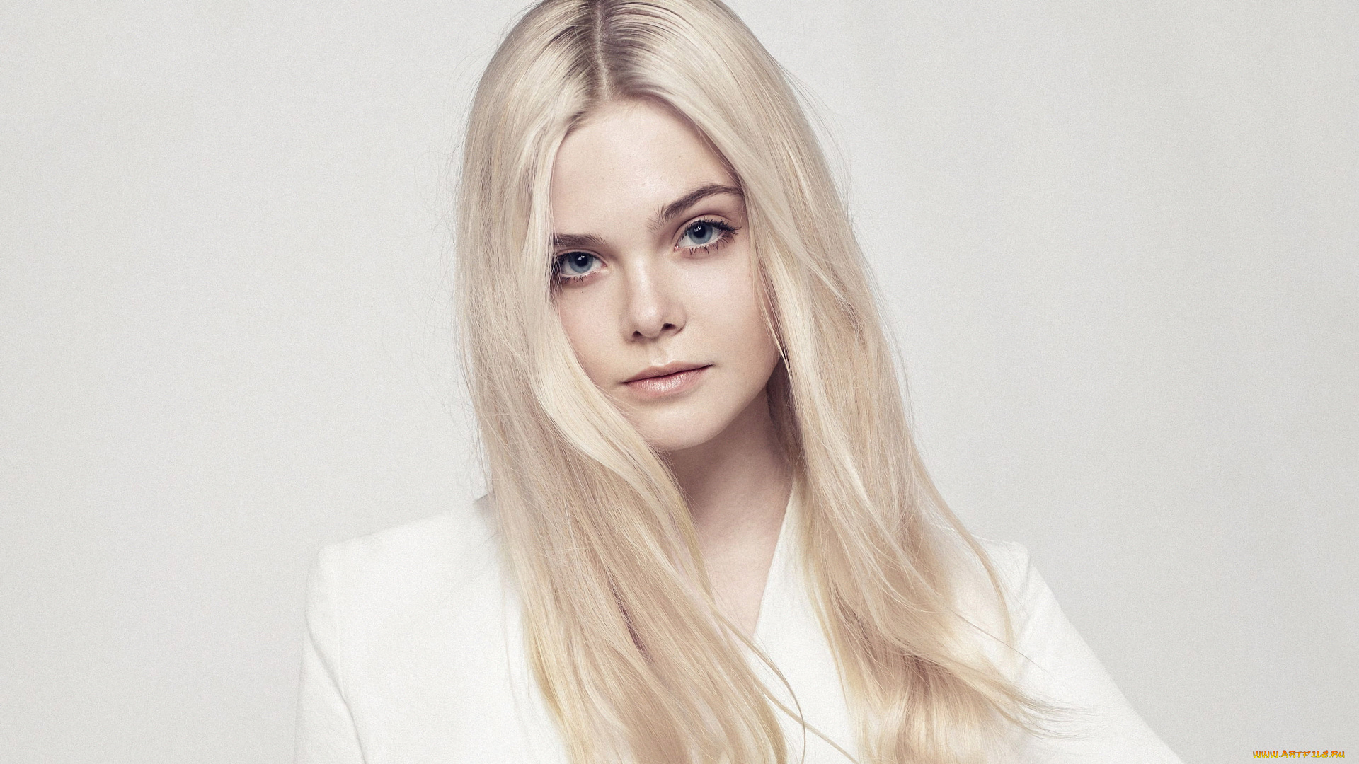 девушки, elle, fanning, актриса, блондинка, лицо