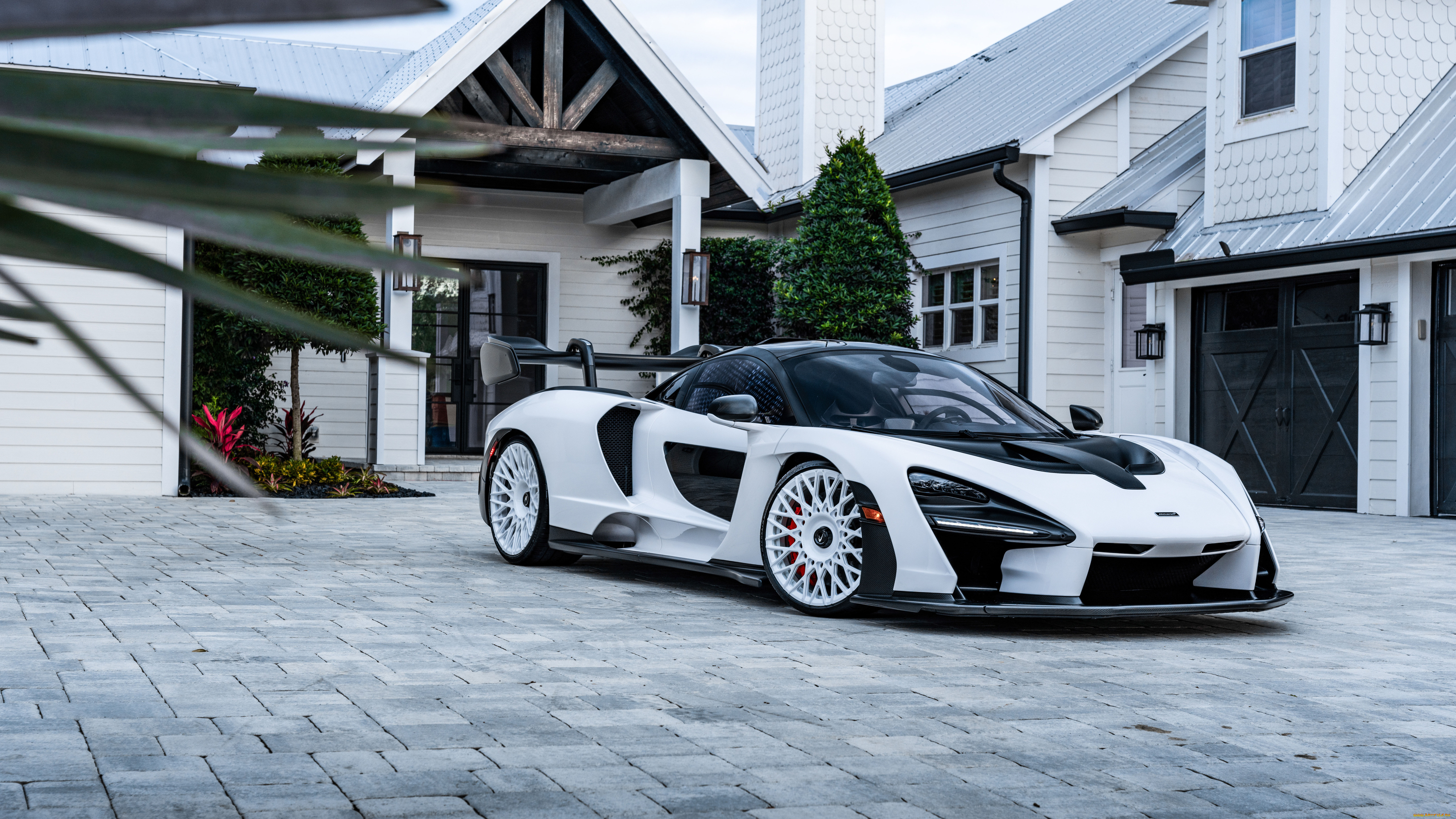 автомобили, mclaren, senna, era, forged, white