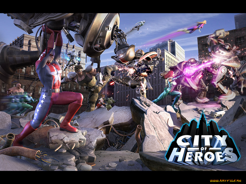 city, of, heroes, видео, игры