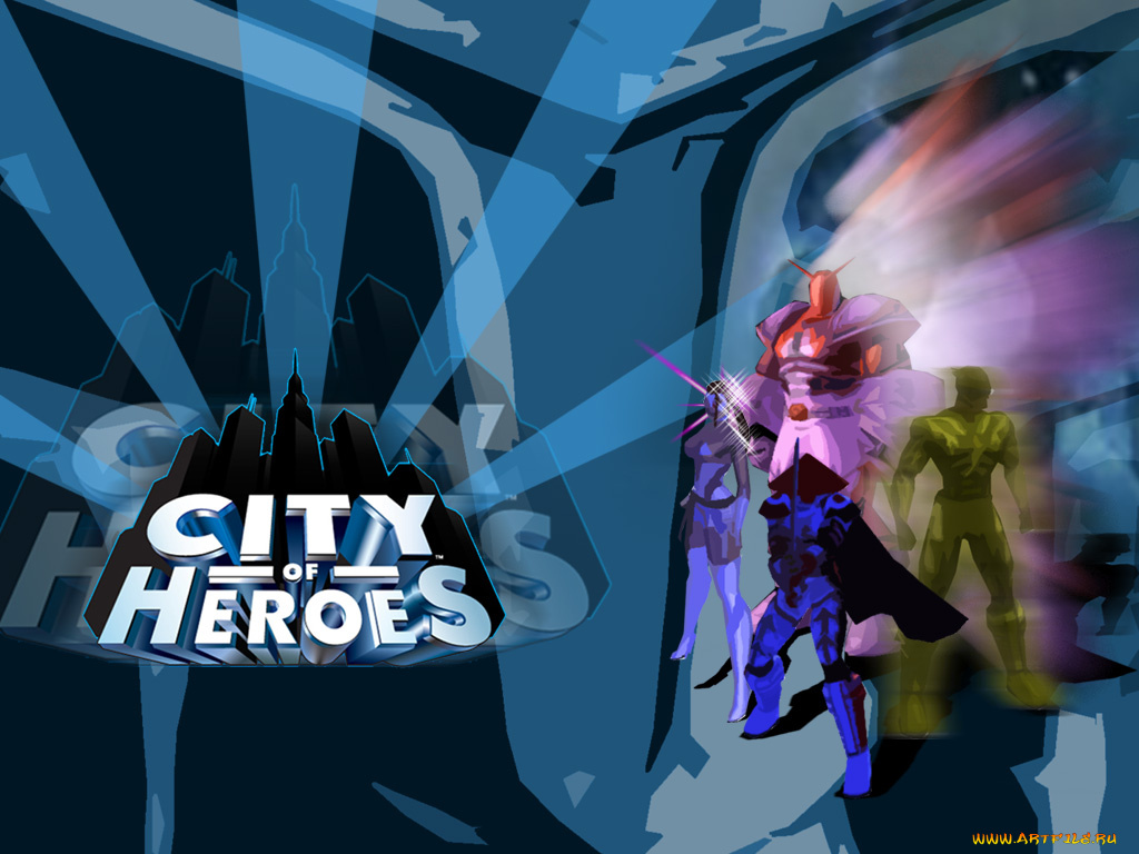 видео, игры, city, of, heroes