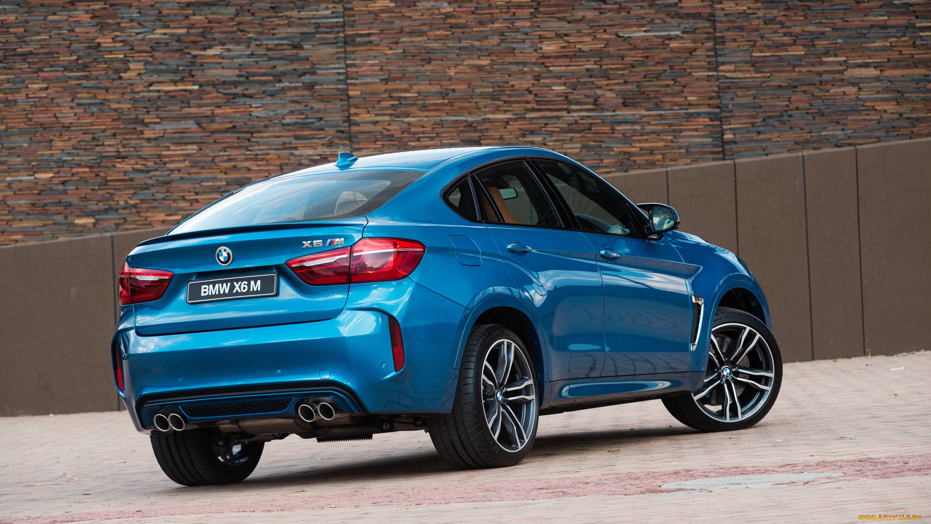 автомобили, bmw, x6, m, синий, f16, 2015г, za-spec