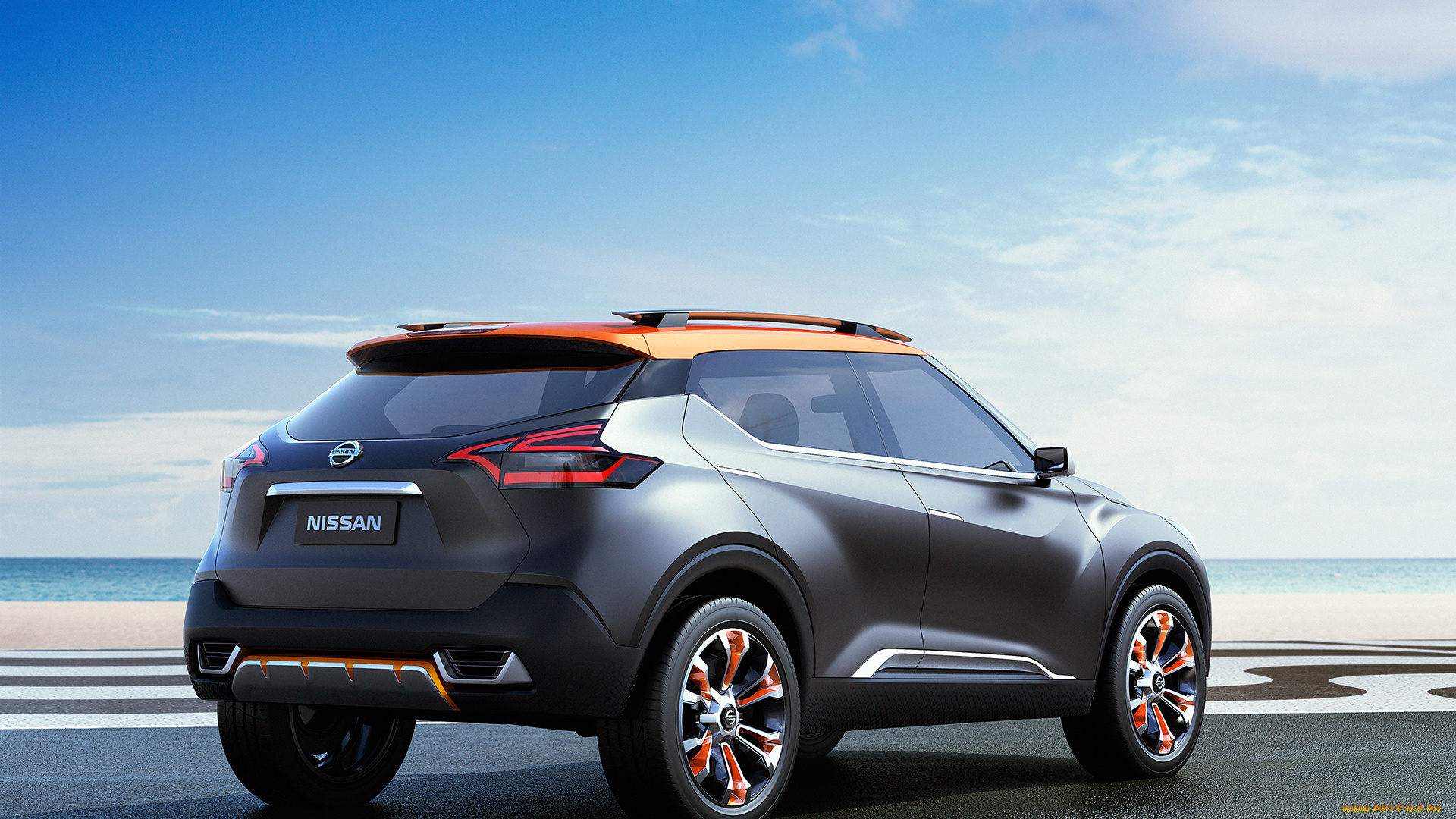 nissan, kicks, concept, автомобили, nissan, datsun, kicks, concept, car, кроссовер