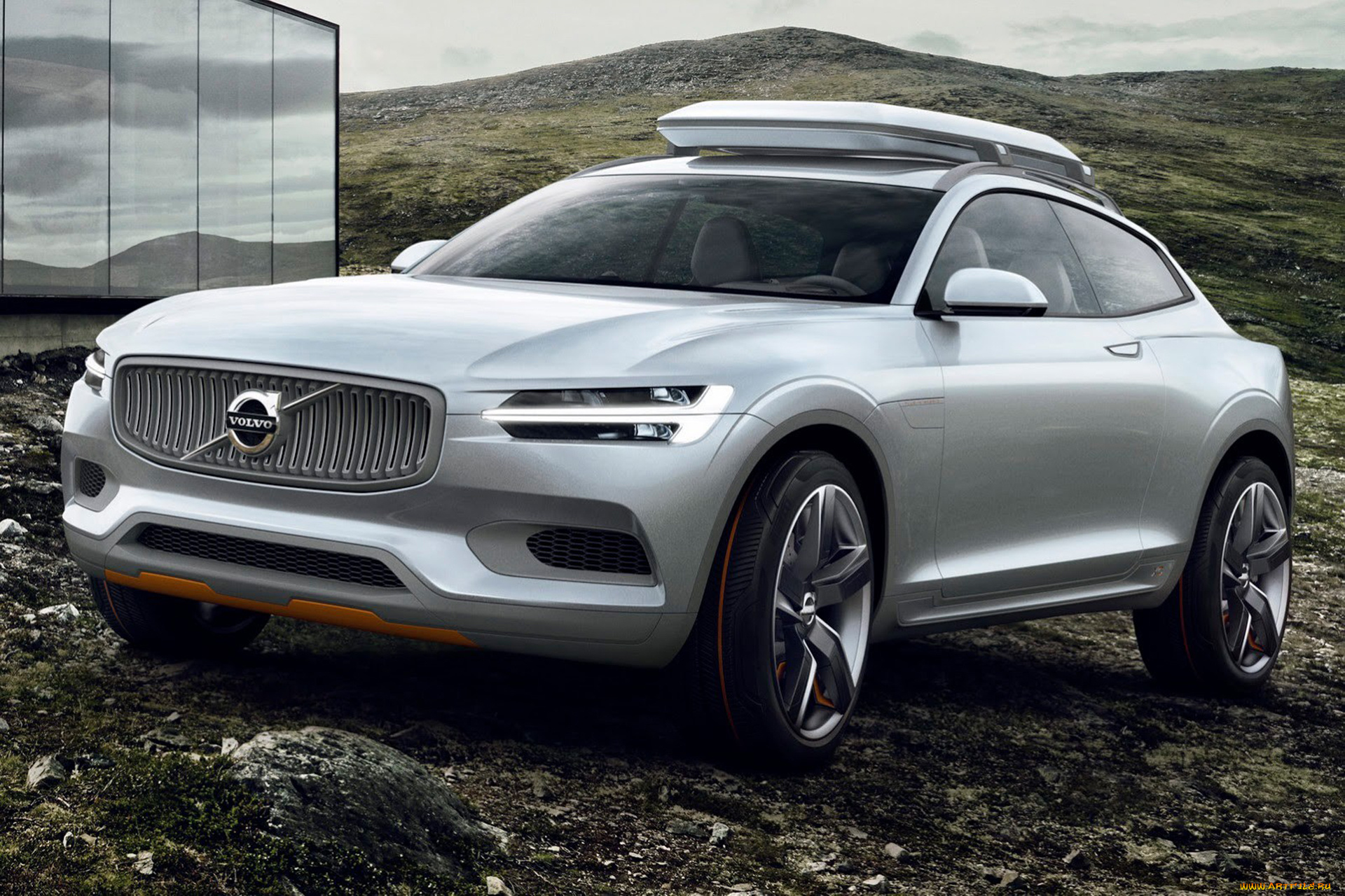 volvo, xc, coupe, 2014, автомобили, volvo, кроссовер, металлик, серебристый, 2014, coupe, xc