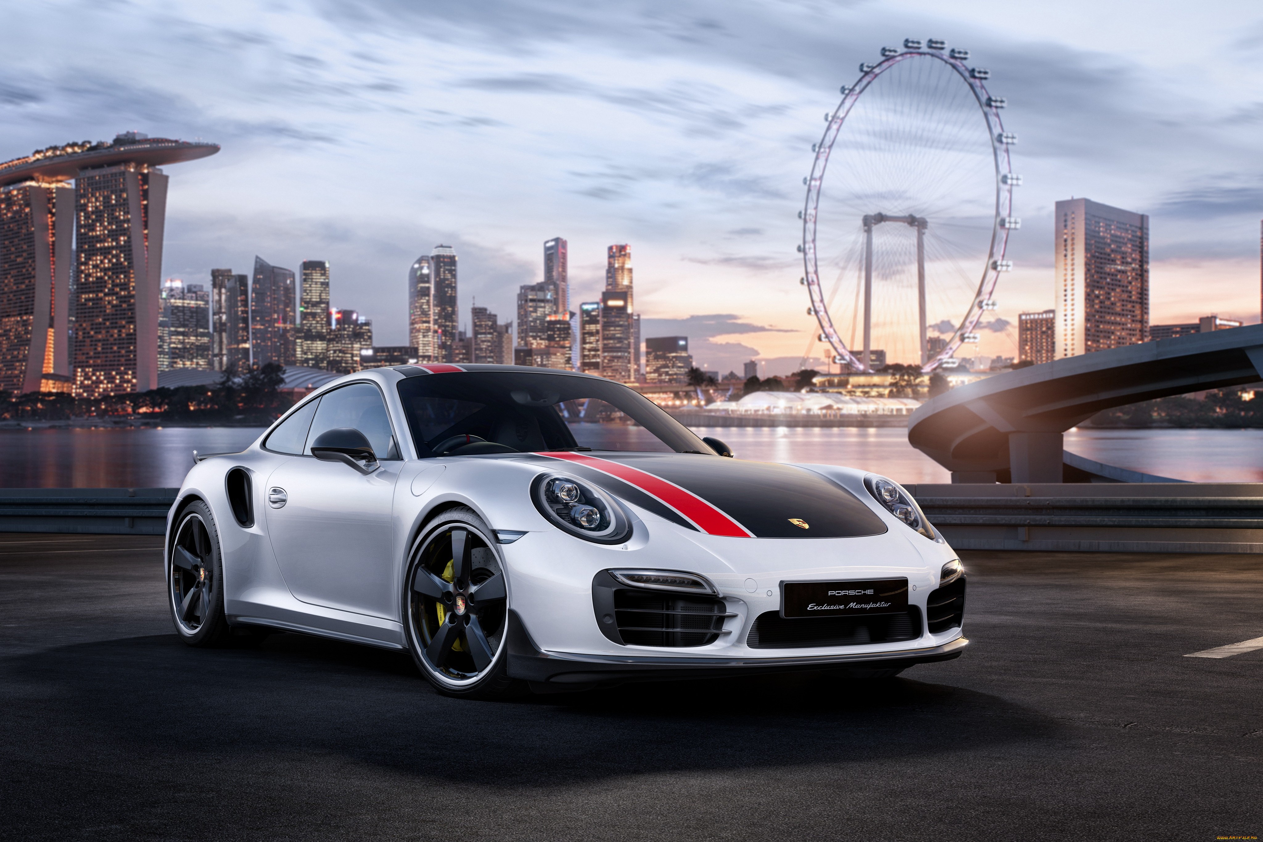 автомобили, porsche, 911, turbo, s, coupe, sg50, custom-built, for, singapore, 991, 2015г