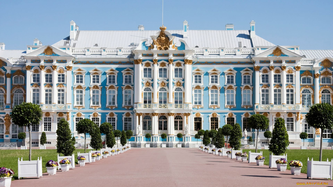 екатерининский дворец в стиле барокко