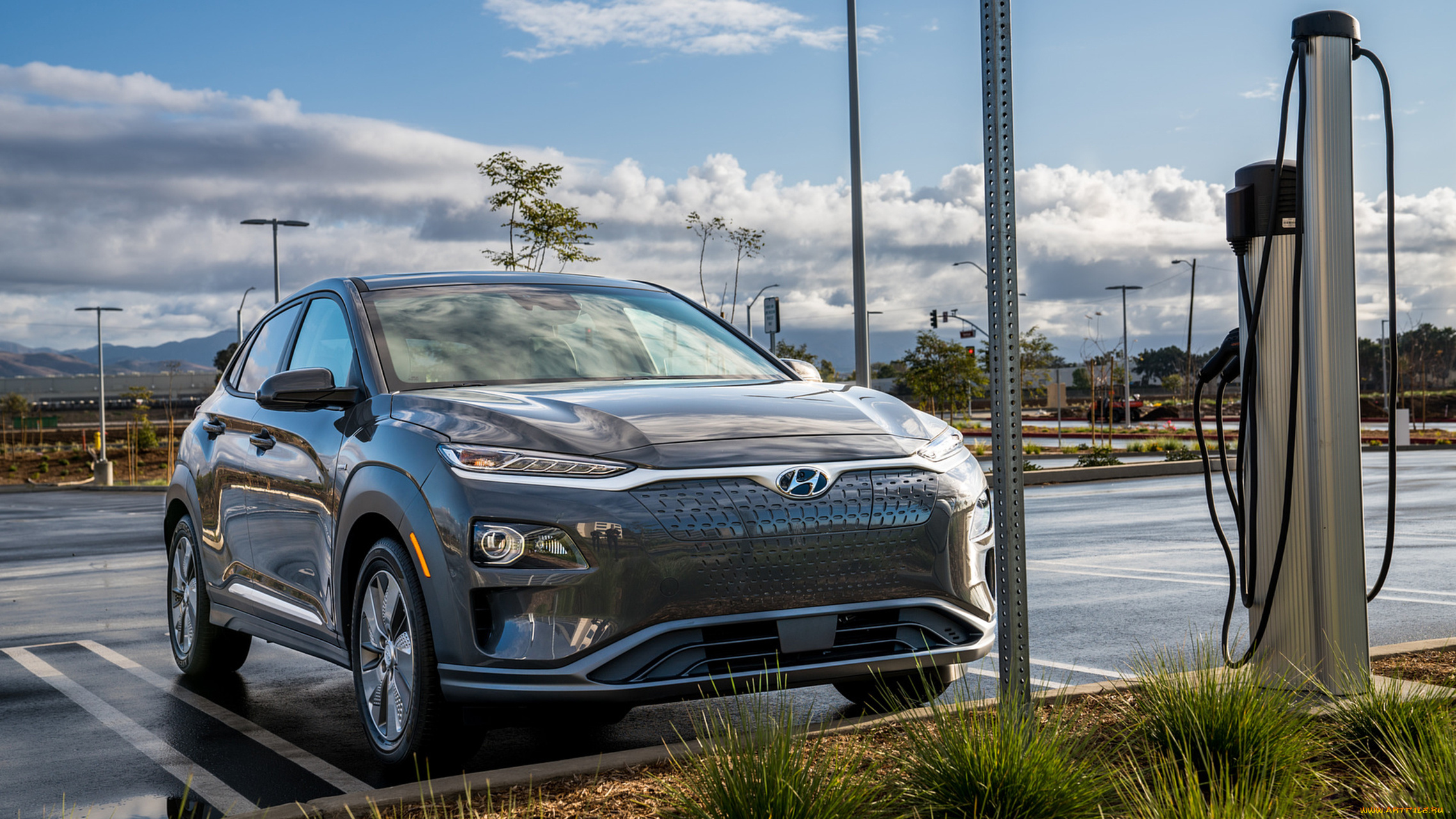 hyundai, kona, electric, 2019, автомобили, hyundai, kona, 2019, electric