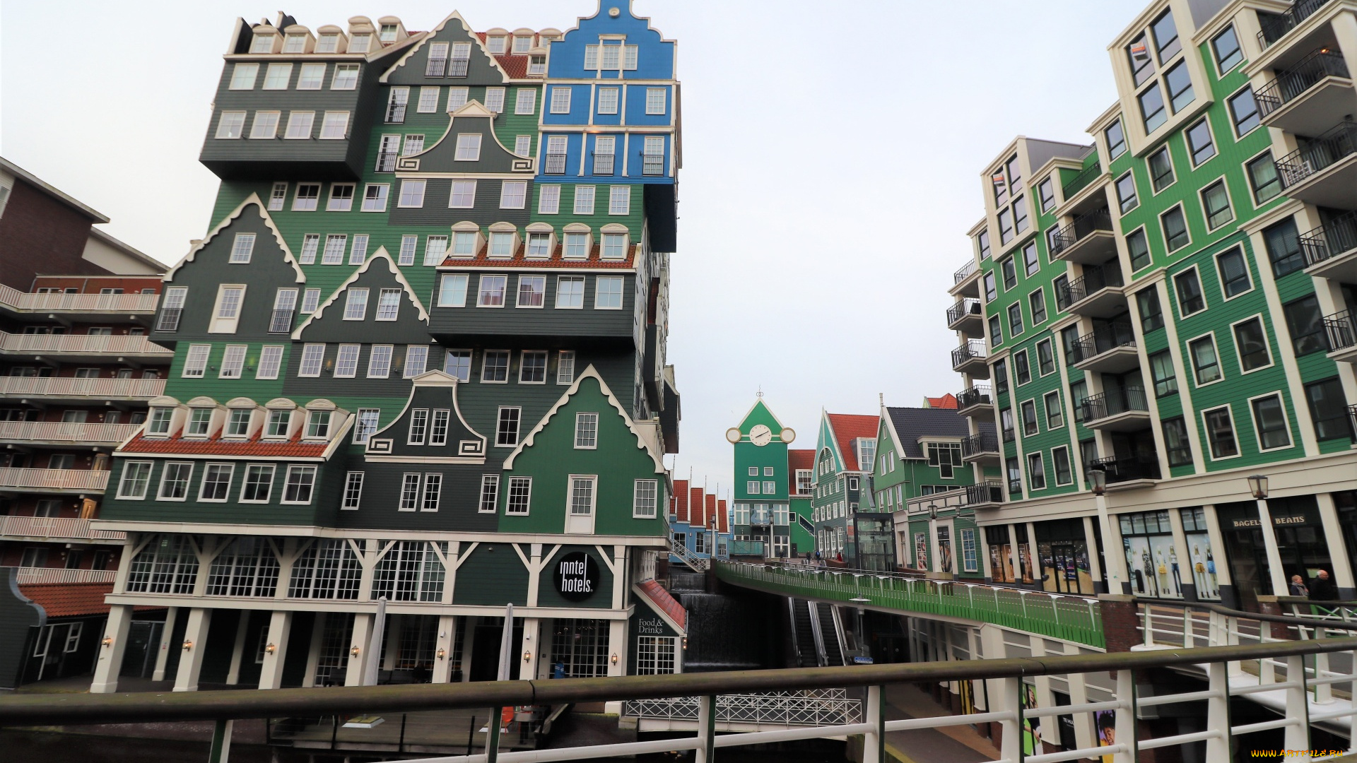 zaandam, netherlands, города, -, здания, , дома