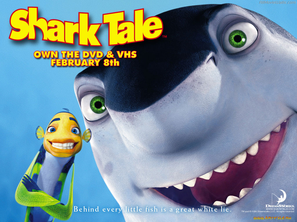 мультфильмы, shark, tale