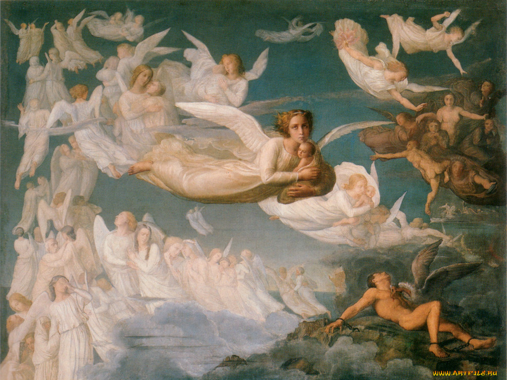 рисованные, louis, janmot