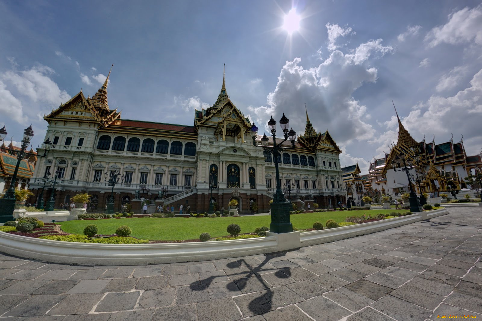 the, grand, palace, города, бангкок, таиланд