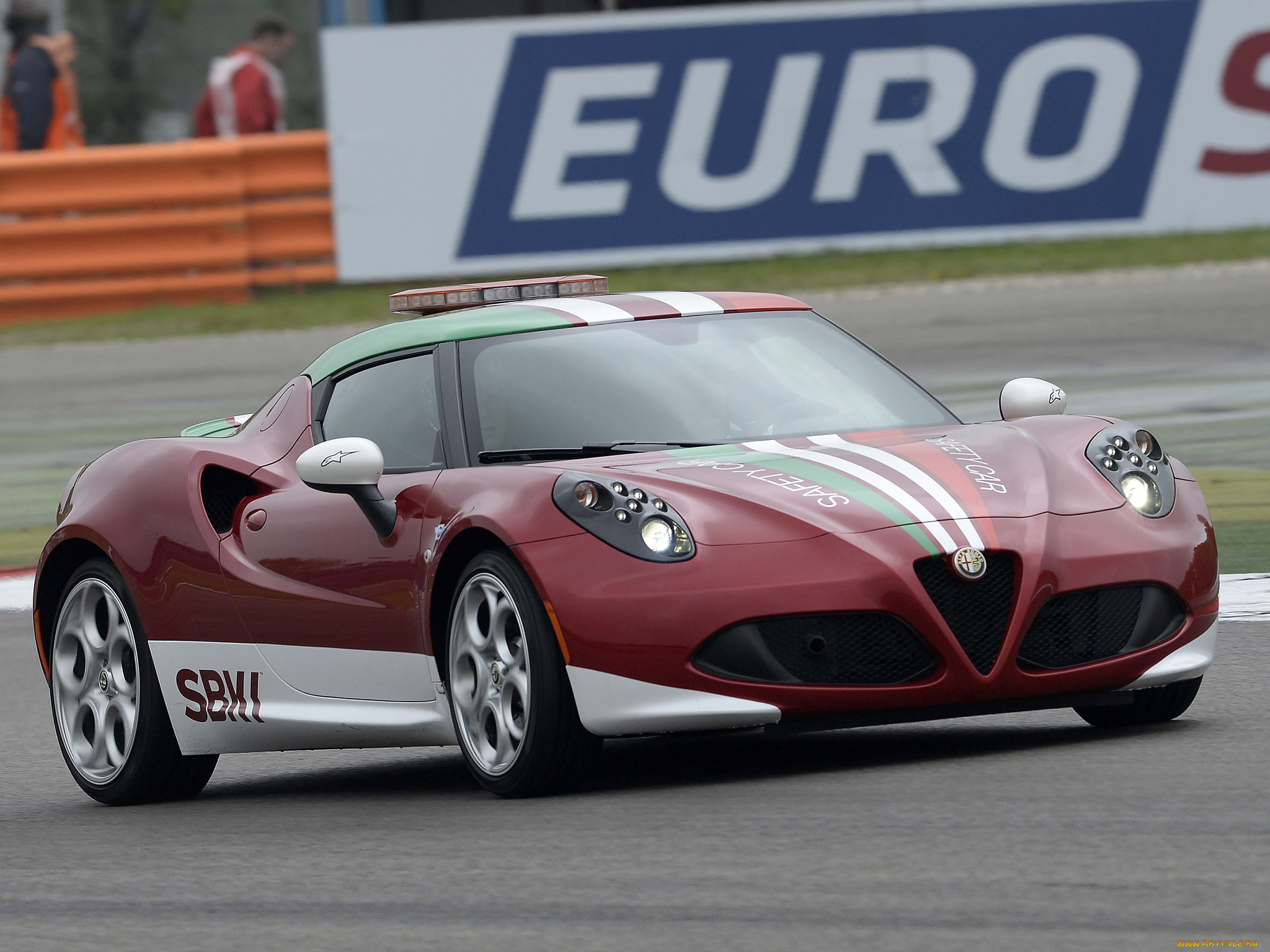 автомобили, alfa, romeo, car, красный, safety, sbk, 4c, alfa, romeo, 2014, 960