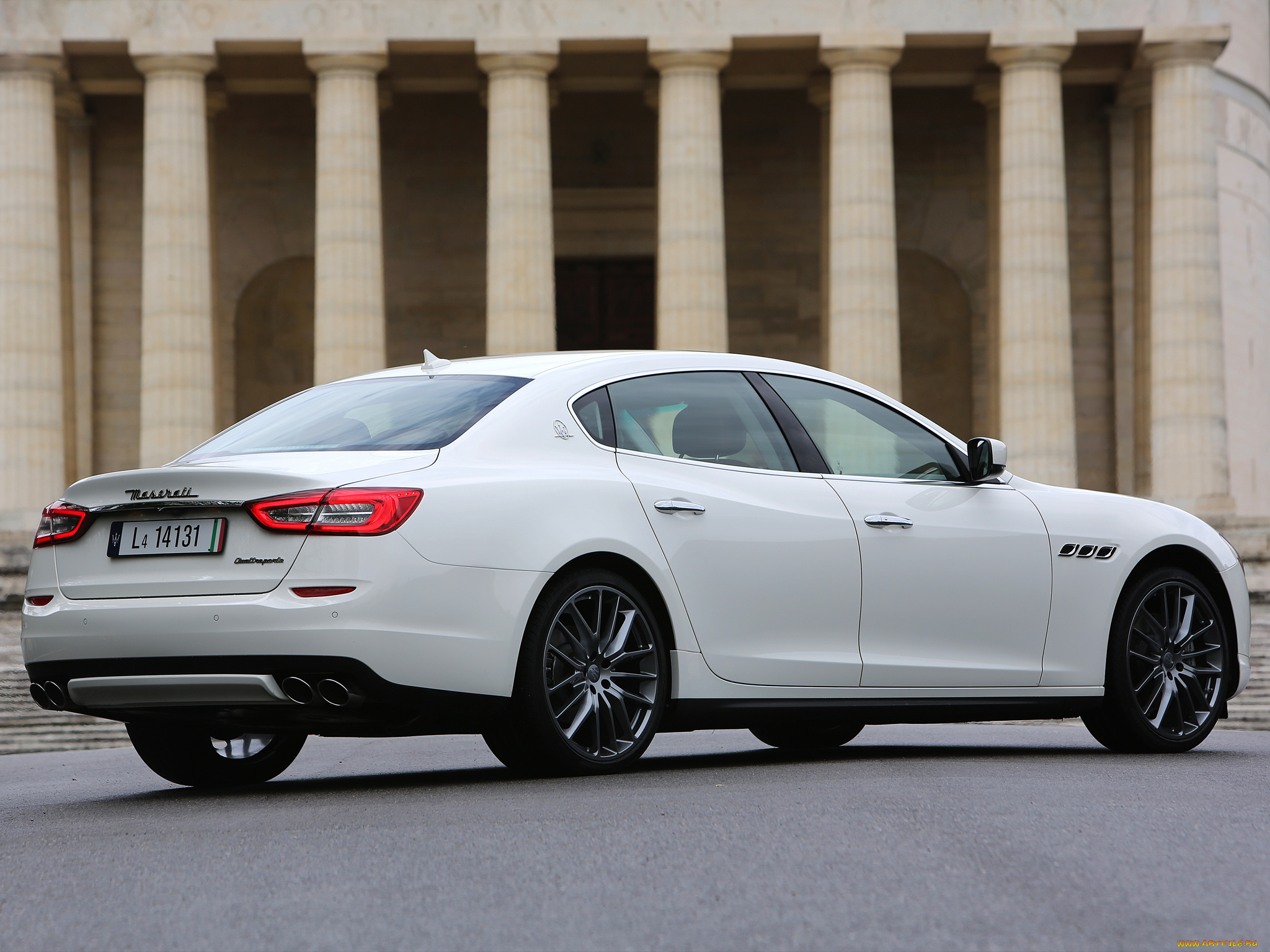 автомобили, maserati, светлый, 2013г, quattroporte