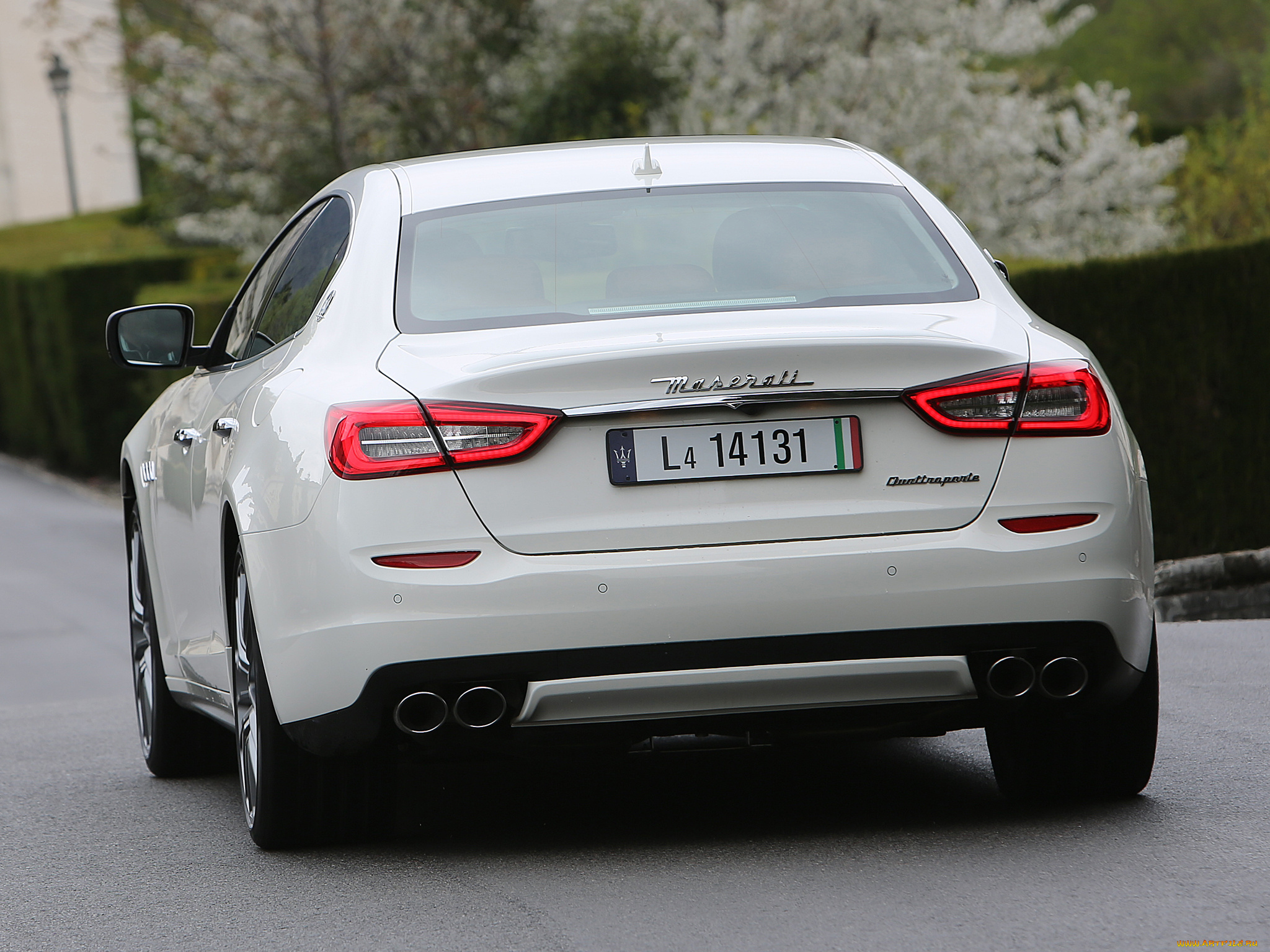 автомобили, maserati, светлый, 2013г, quattroporte