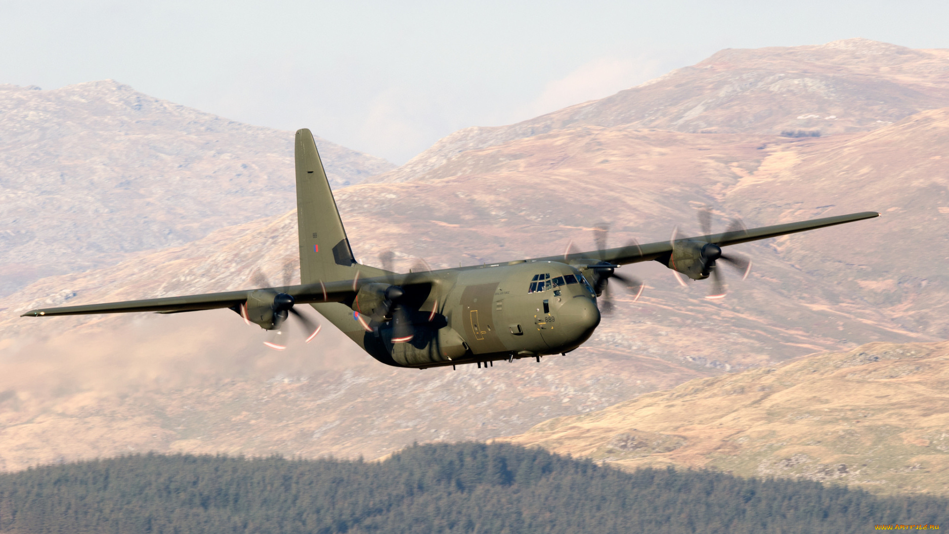 авиация, военно-транспортные, самолёты, super, hercules, c-130j, самолёт, военно-транспортный