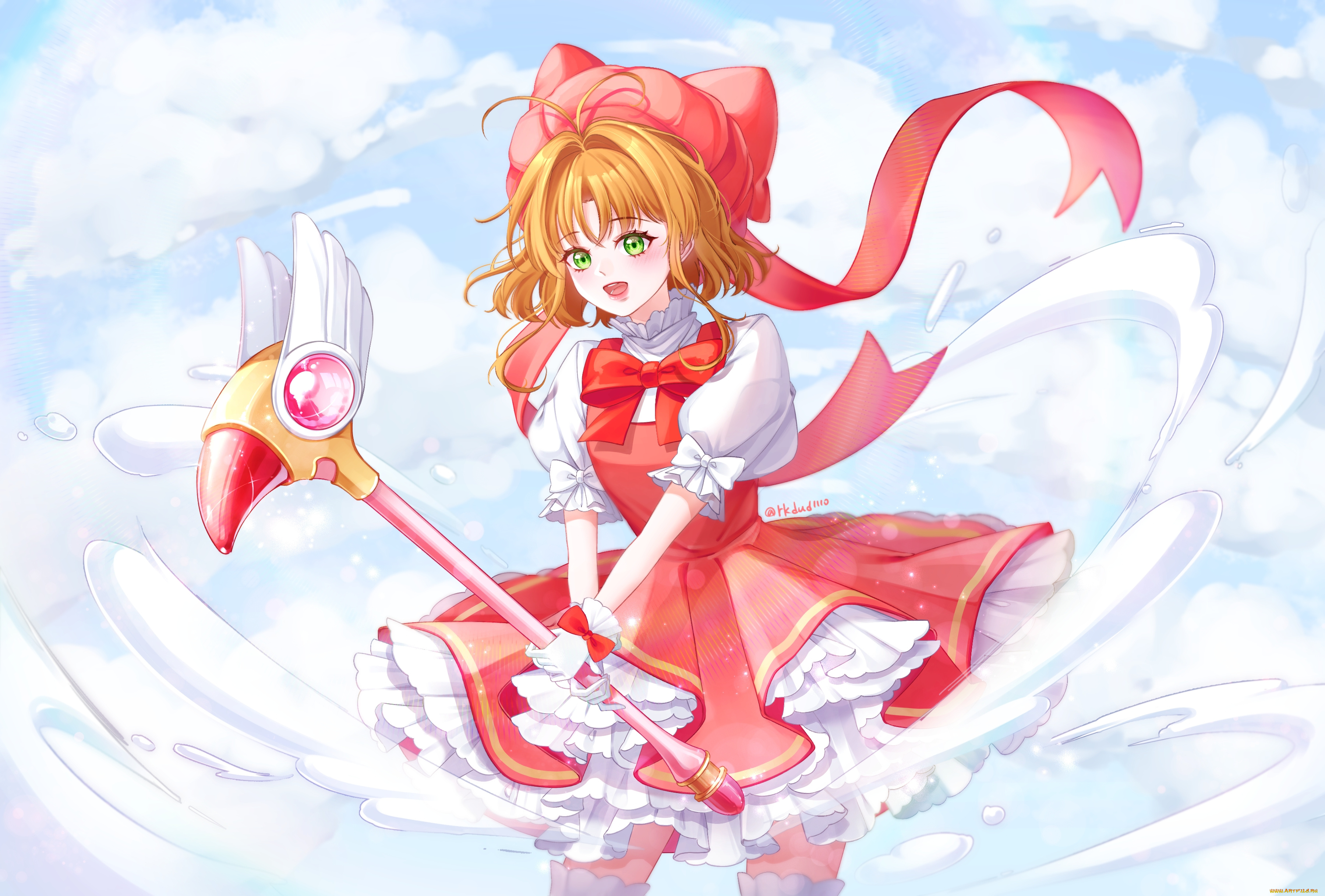 аниме, card, captor, sakura, сакура, собирательница, карт