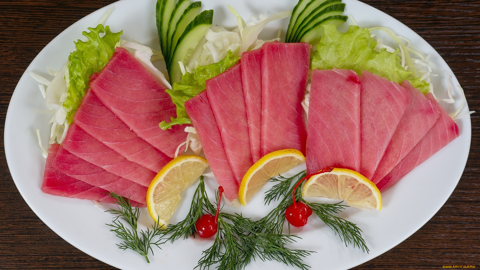 еда, рыба, , морепродукты, , суши, , роллы, лимон, укроп, огурец, тунец
