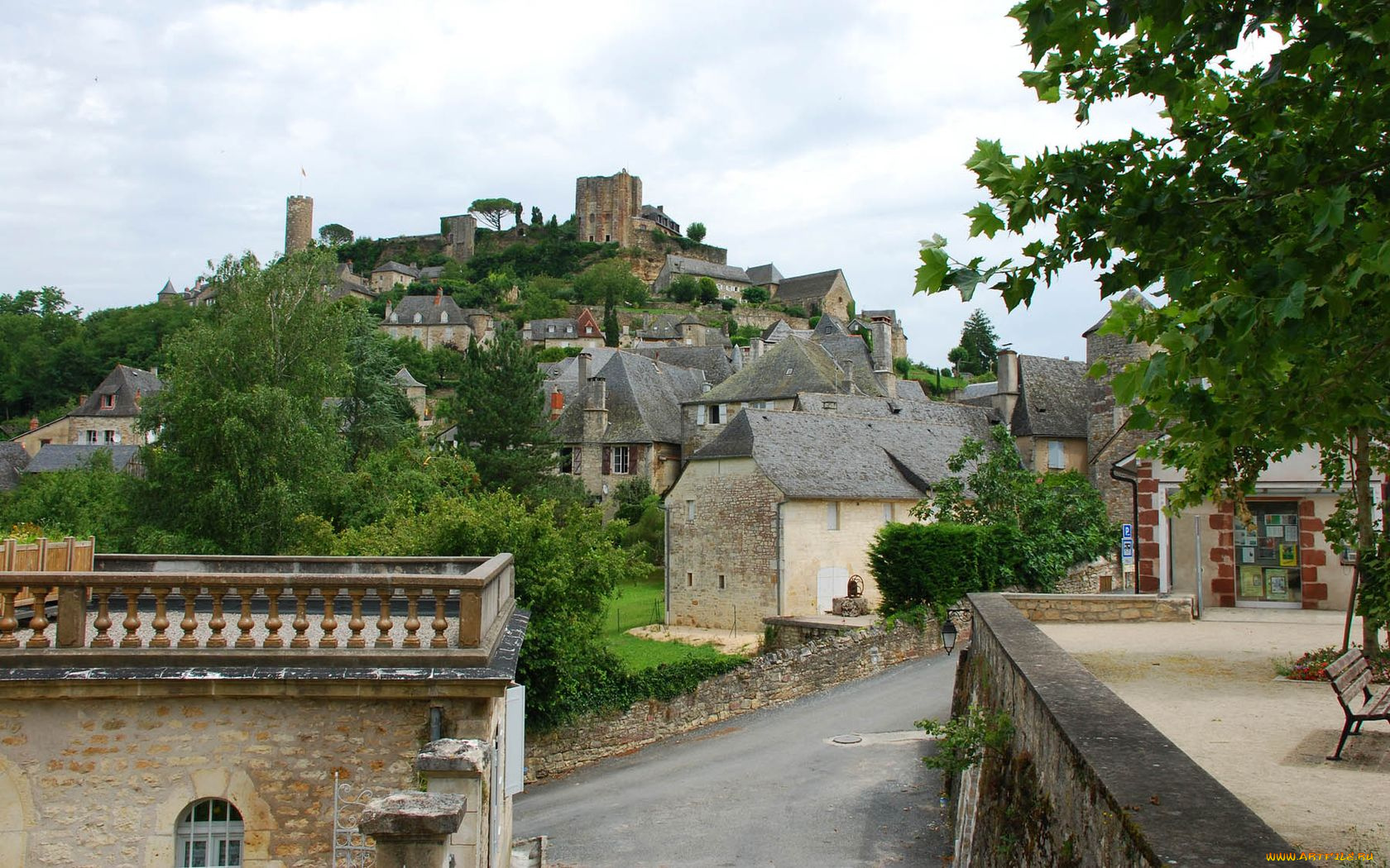 turenne, france, города, улицы, площади, набережные