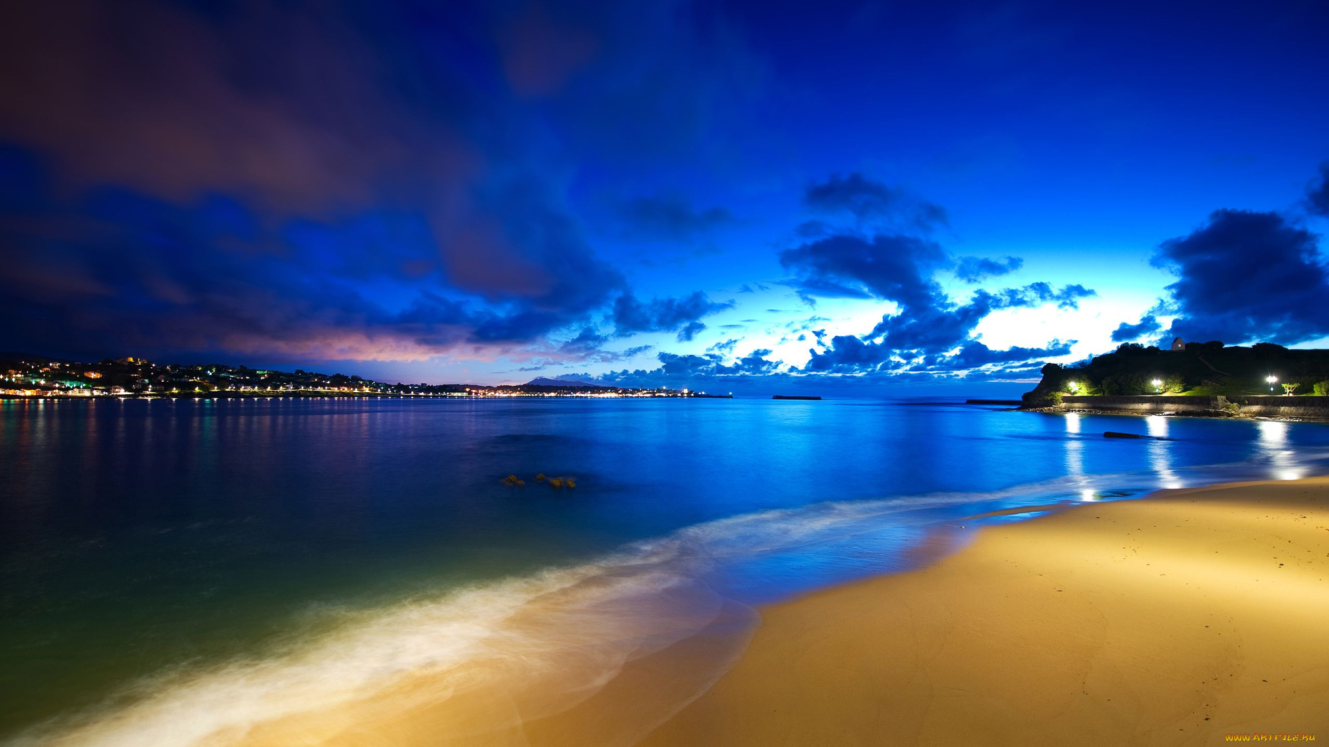 saint, jean, de, luz, france, города, пейзажи