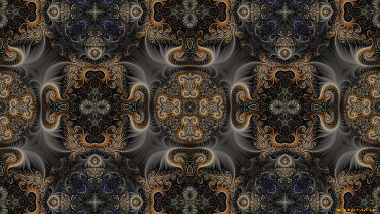 3д, графика, fractal, , фракталы, цвета, фон, узор