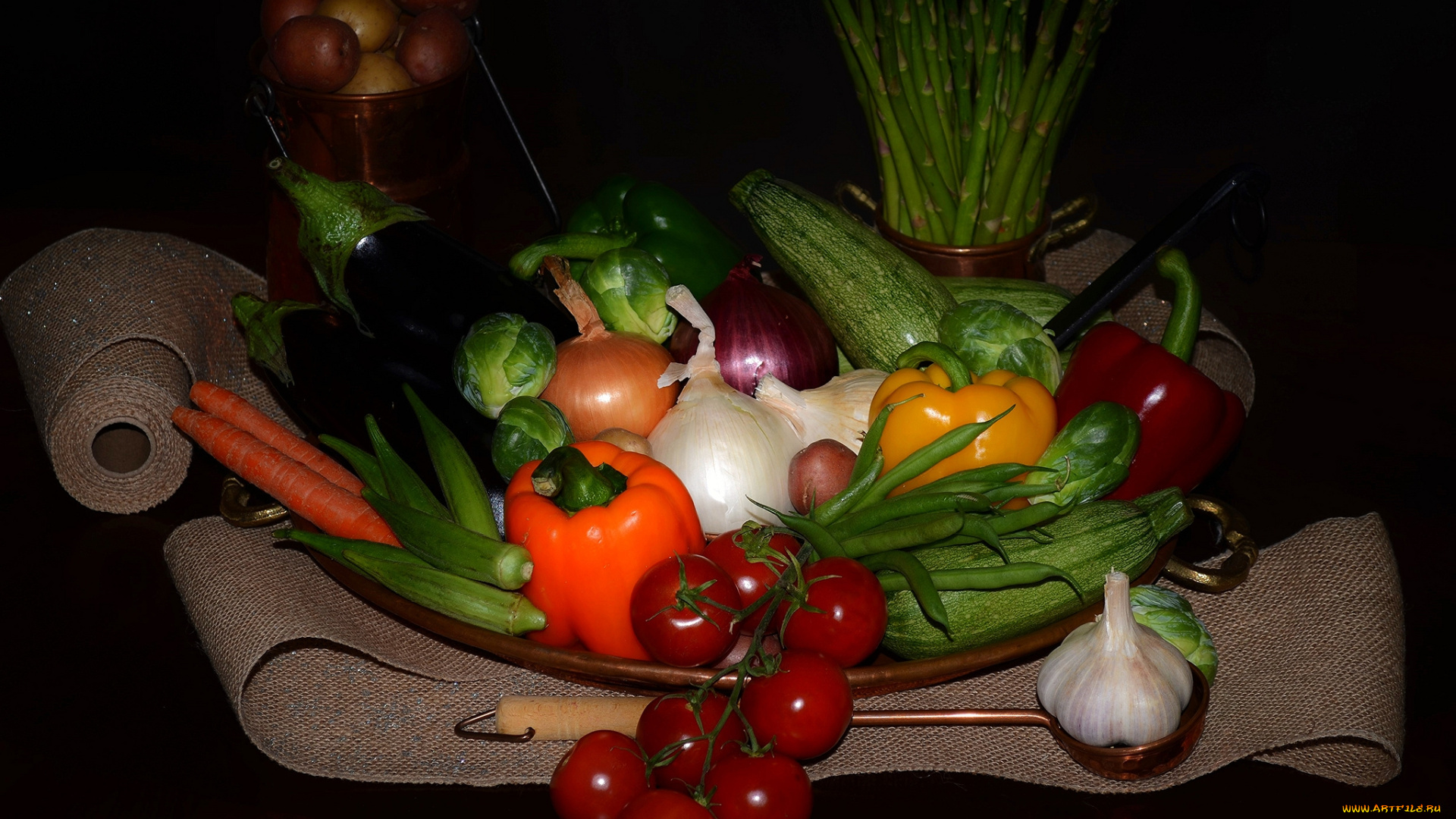 еда, овощи, изобилее, помидоры, томаты