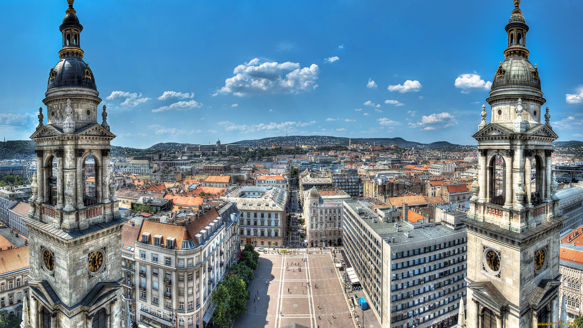 st, stephen, basilica, , , budapest, города, будапешт, , венгрия, панорама