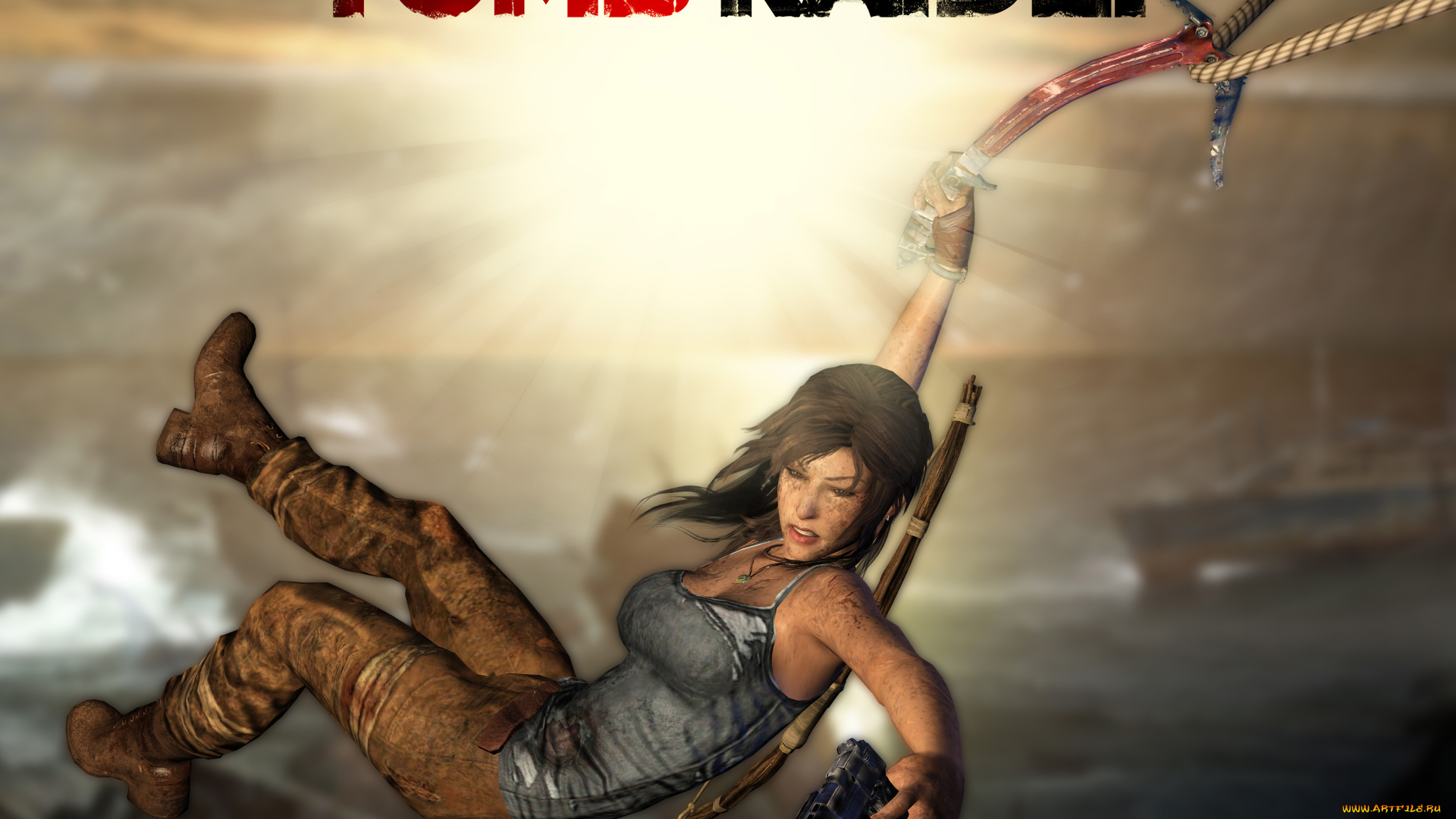 tomb, raider, 2013, видео, игры, лара, крофт