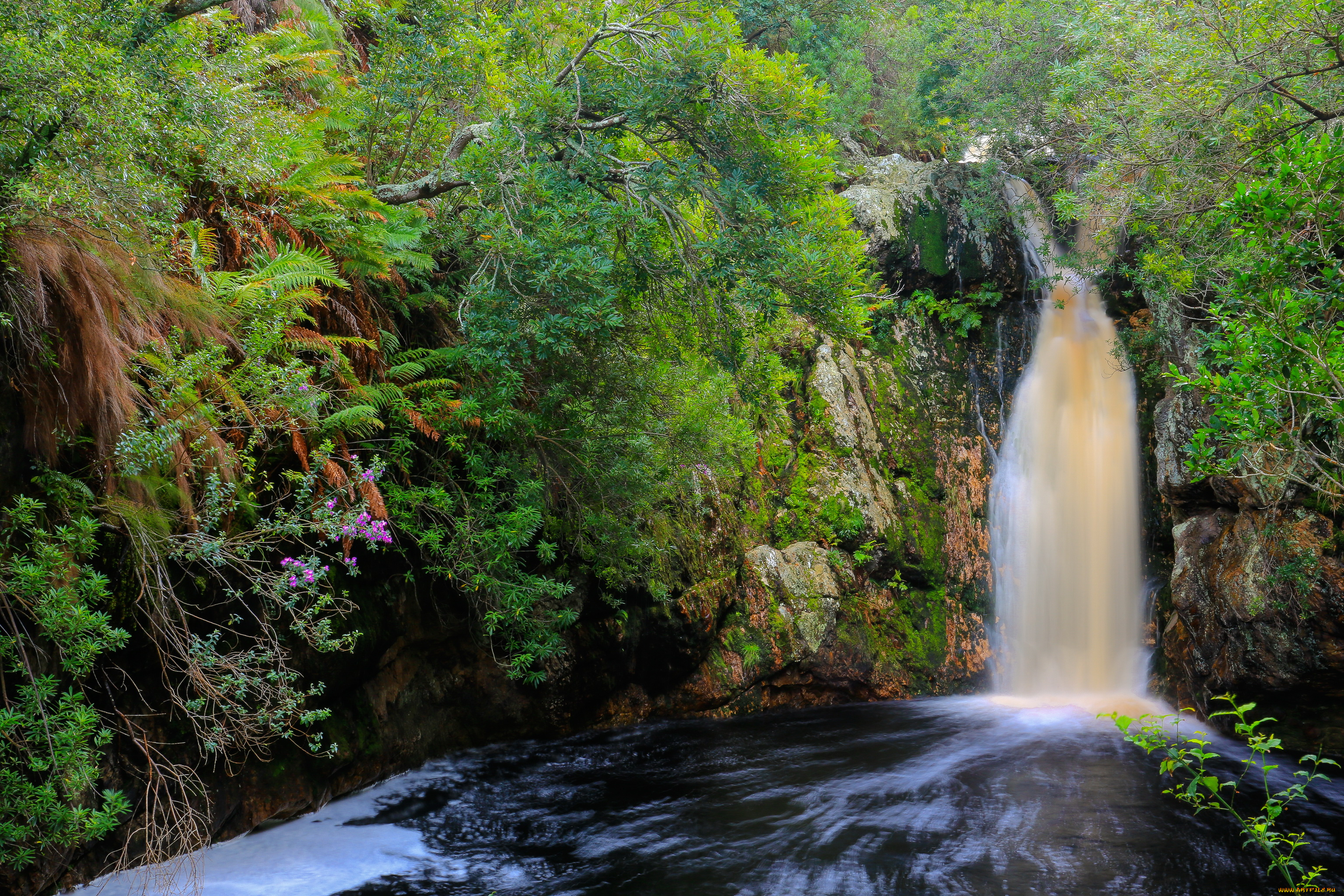 overberg, south, africa, природа, водопады, водопад