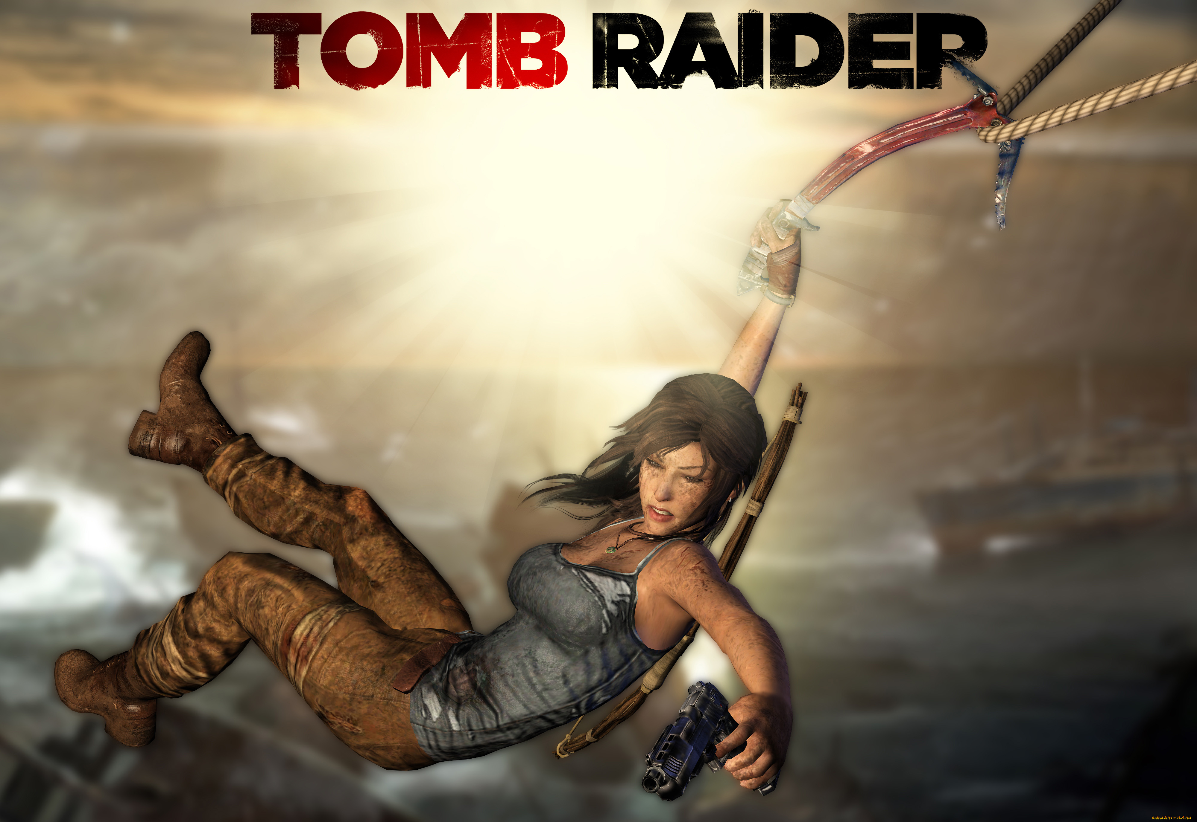tomb, raider, 2013, видео, игры, лара, крофт